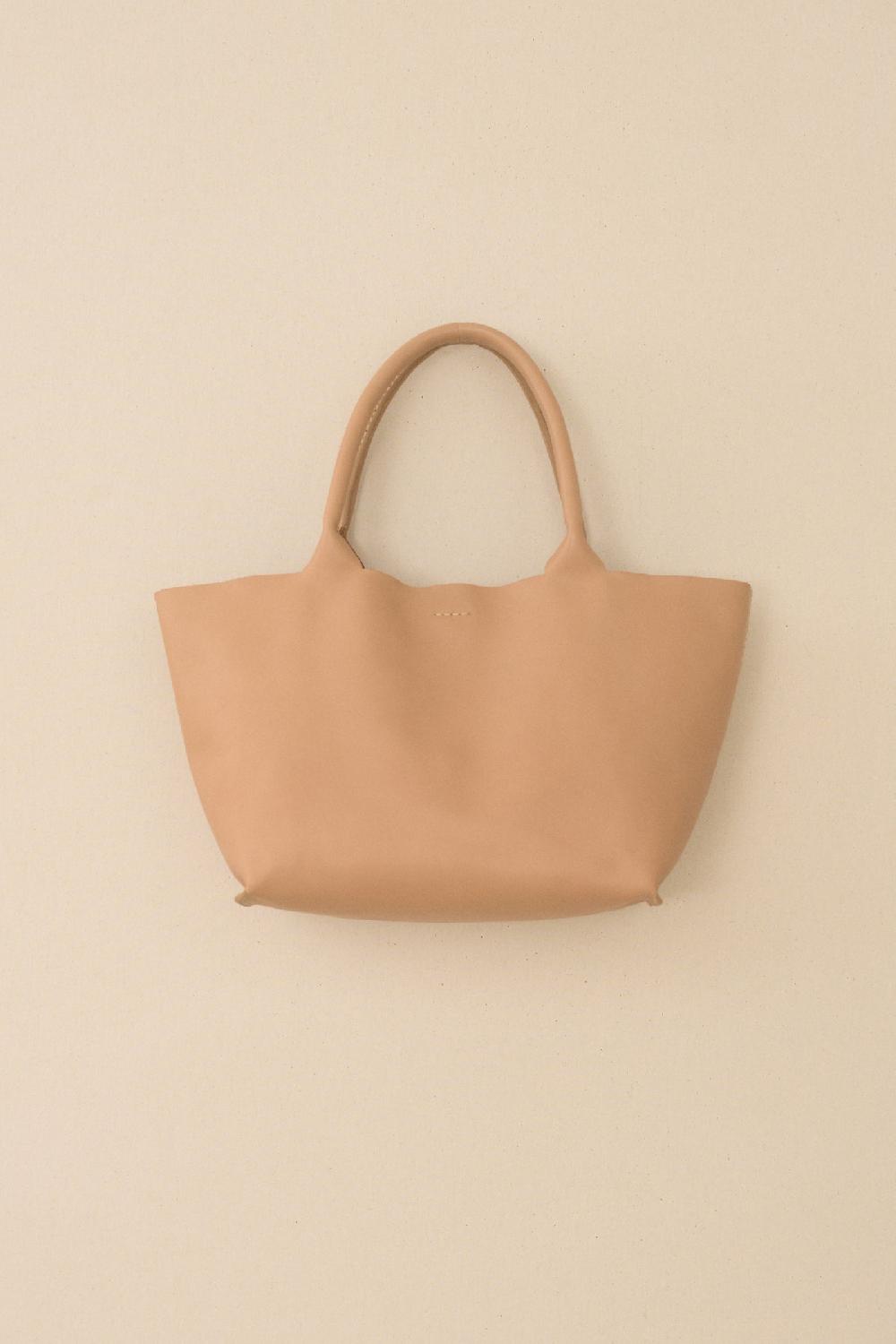 lauren manoogian BOX TOTE NATURAL