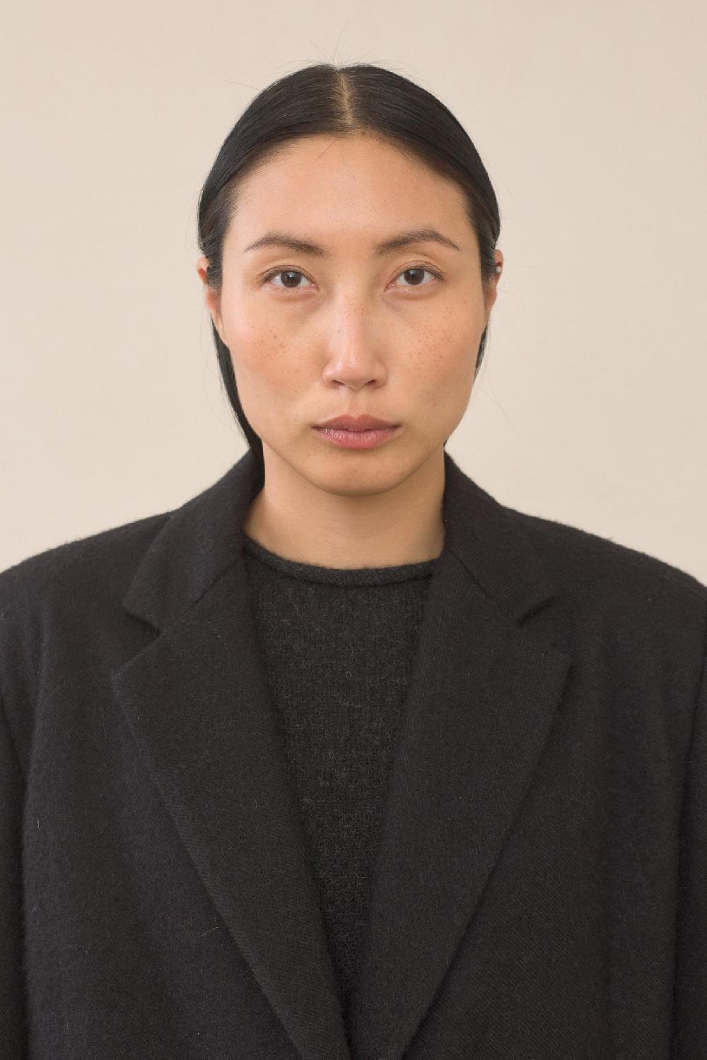 Lauren Manoogian BRUSHED BLAZER BLACK