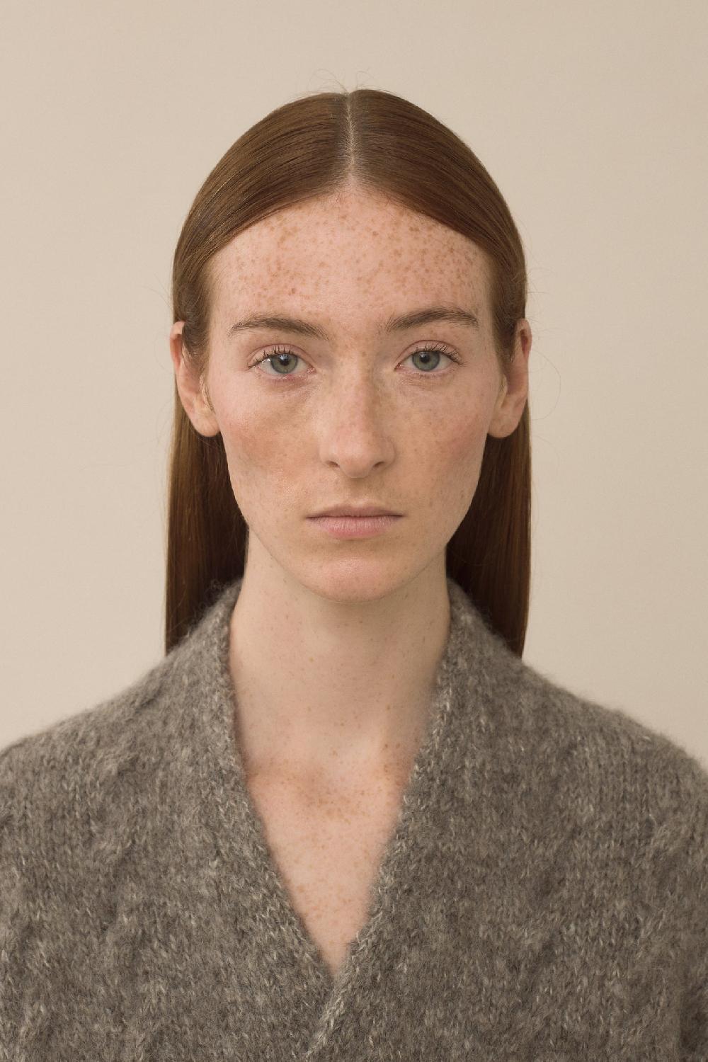 Lauren Manoogian CABLE CARDIGAN CINDER