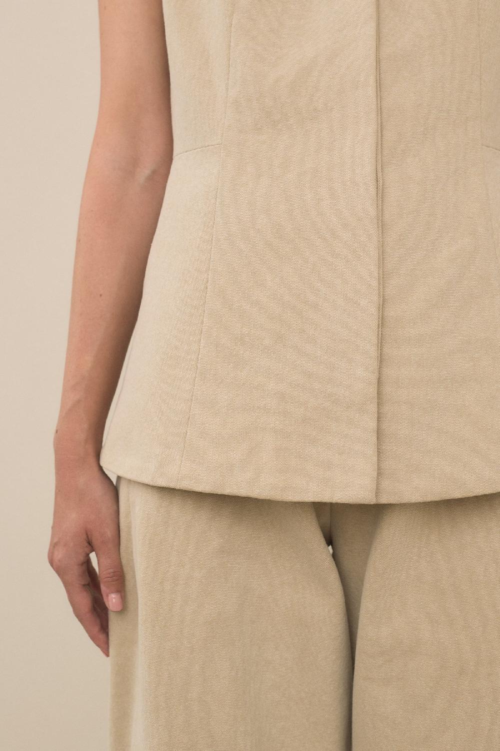 Lauren Manoogian CANVAS BODICE WASHED ANTIQUE