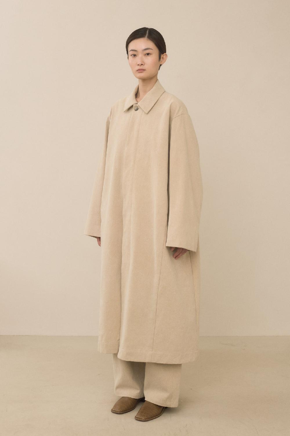 Lauren Manoogian CANVAS CAR COAT WASHED ANTIQUE