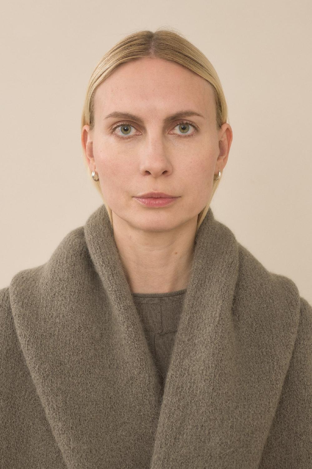 Lauren Manoogian CAPOTE COAT CONCRETE