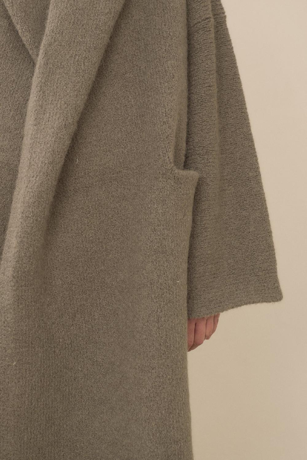Lauren Manoogian CAPOTE COAT CONCRETE