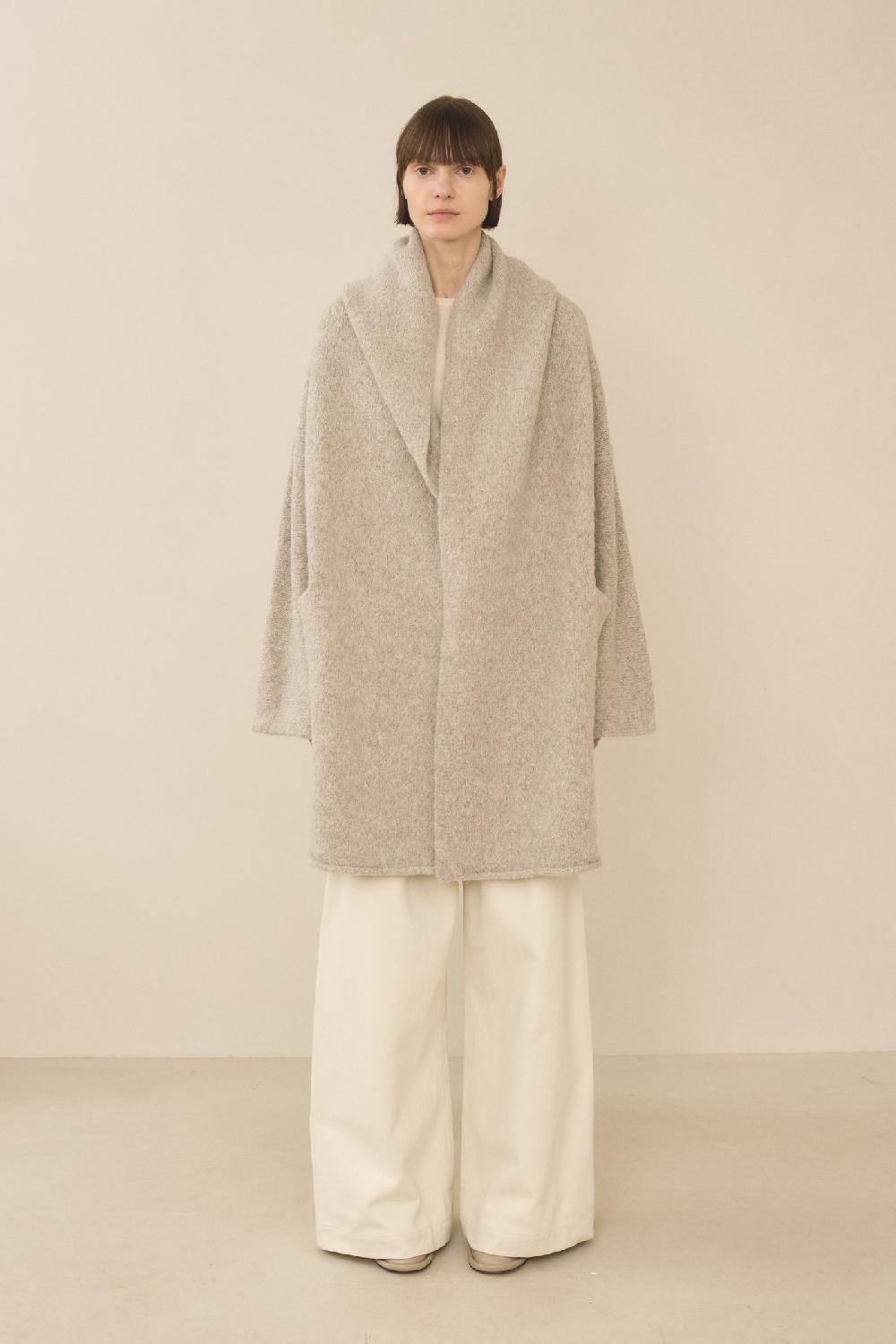 Lauren Manoogian CAPOTE COAT PEBBLE