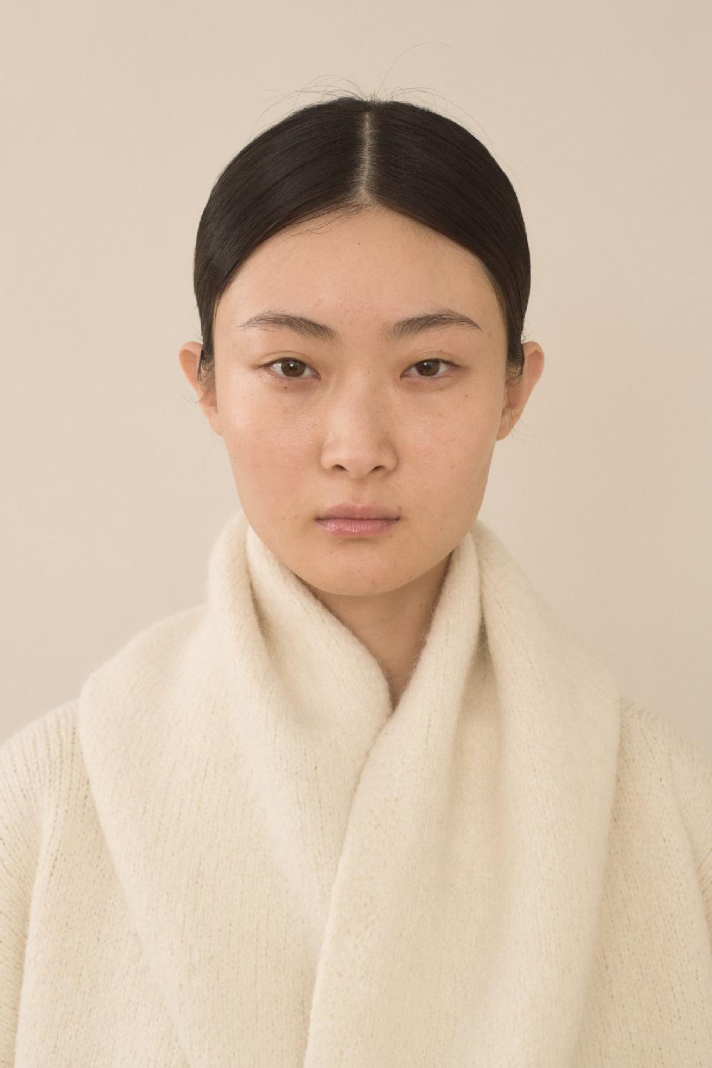 Lauren Manoogian CAPOTE COAT RAW WHITE