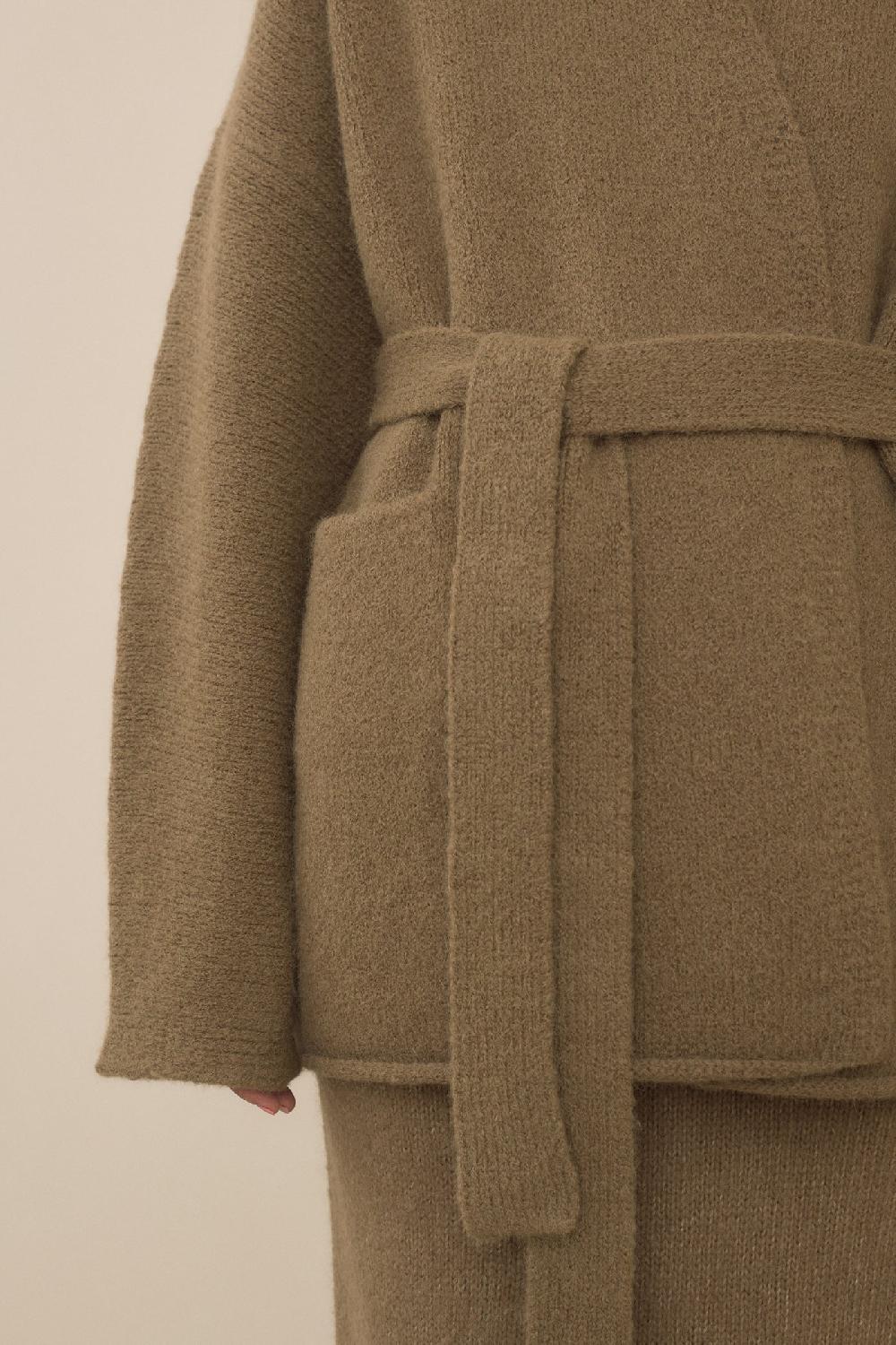 Lauren Manoogian COTO CARDIGAN TOBACCO