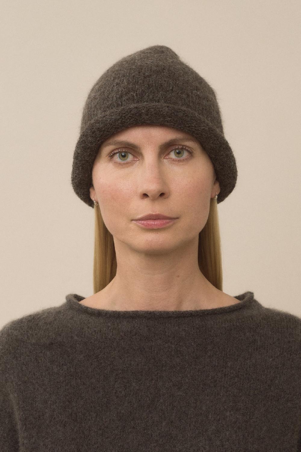 Lauren Manoogian CROWN BEANIE PATINA