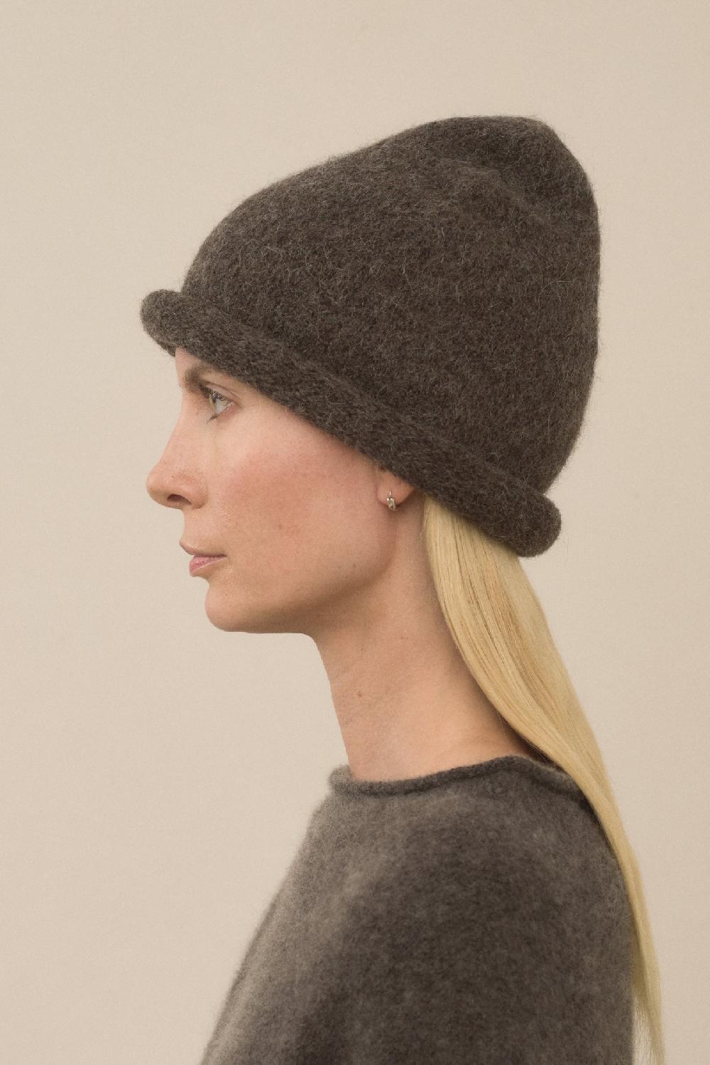 Lauren Manoogian CROWN BEANIE PATINA
