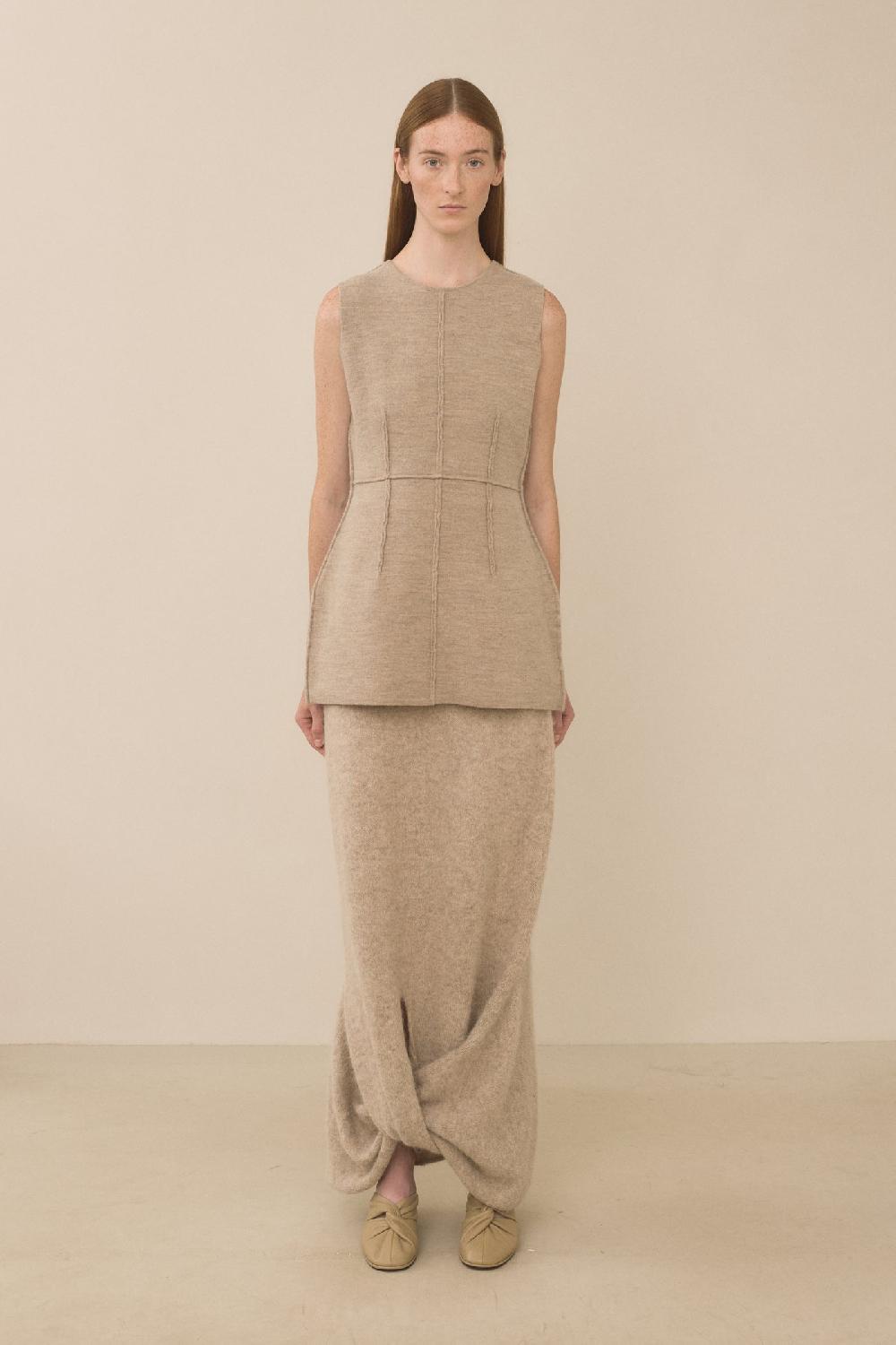 Lauren Manoogian DOUBLE KNIT BODICE OAK