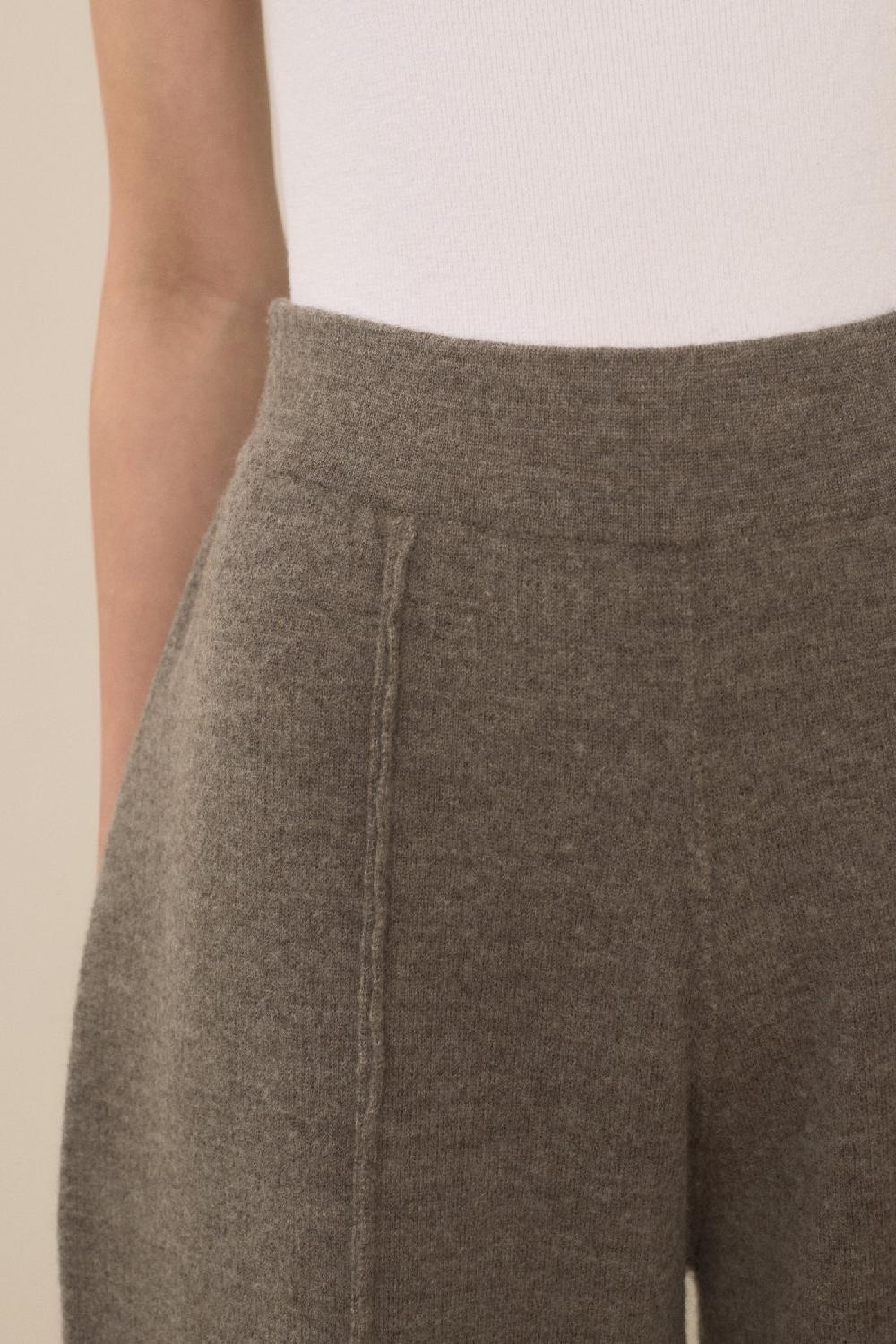 Lauren Manoogian DOUBLE KNIT TROUSER CINDER