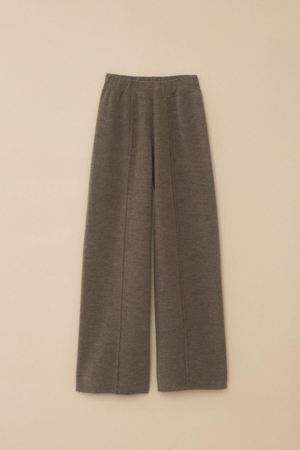 lauren manoogian DOUBLE KNIT TROUSER CINDER