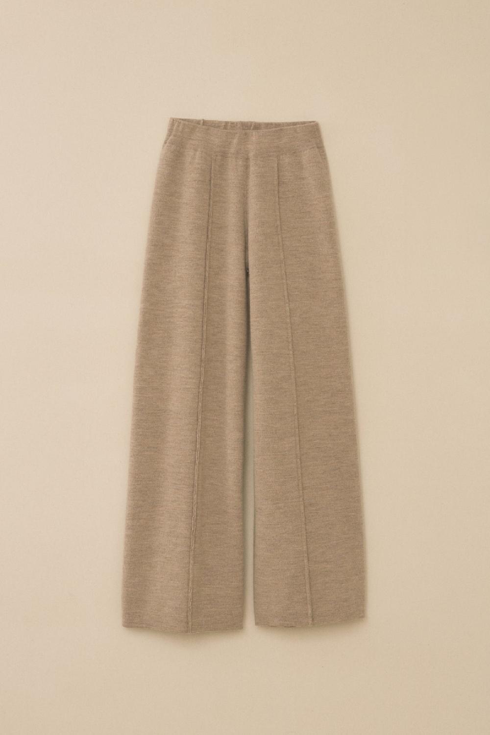 lauren manoogian DOUBLE KNIT TROUSER OAK