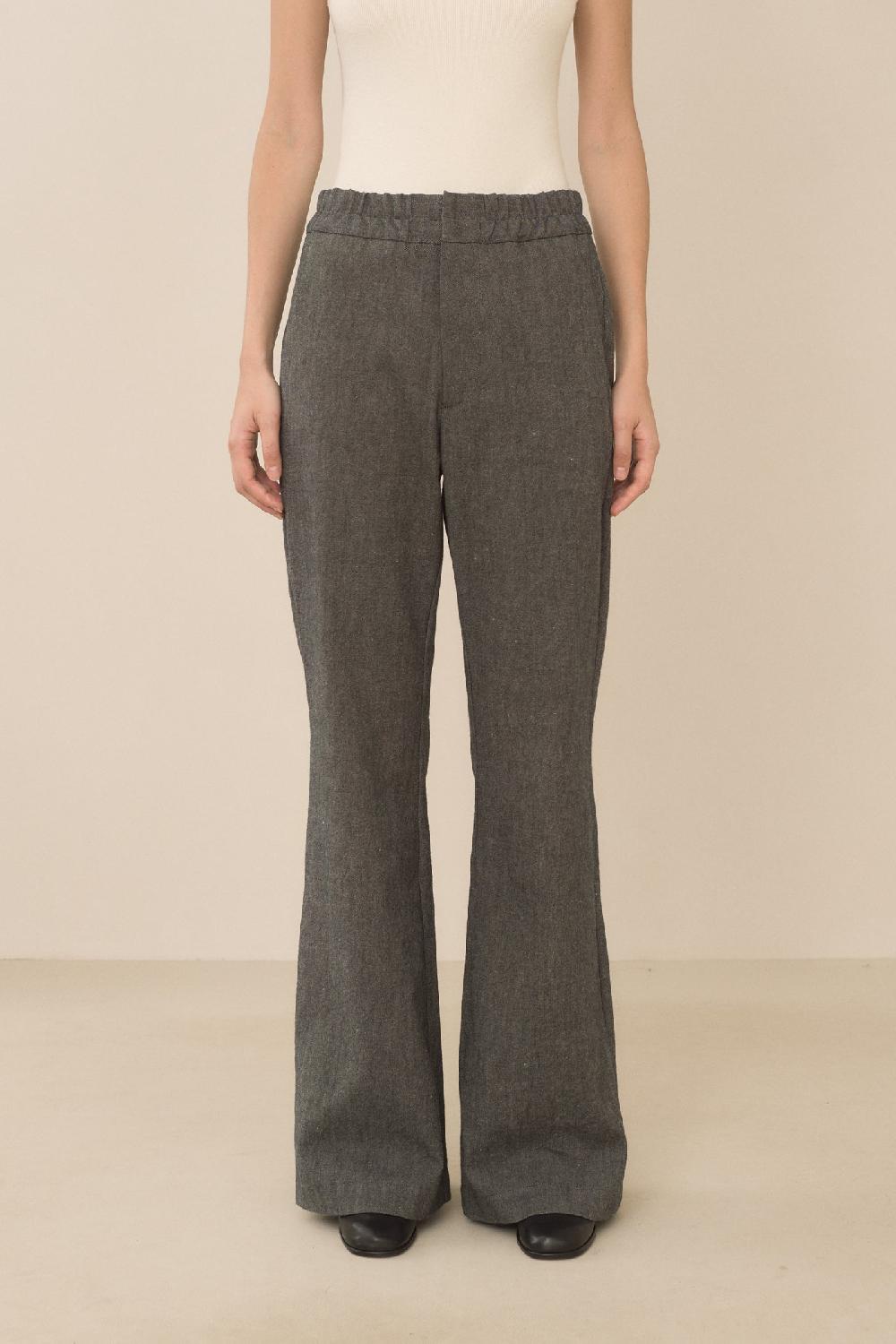 Lauren Manoogian FLARE PANTS INDIGO