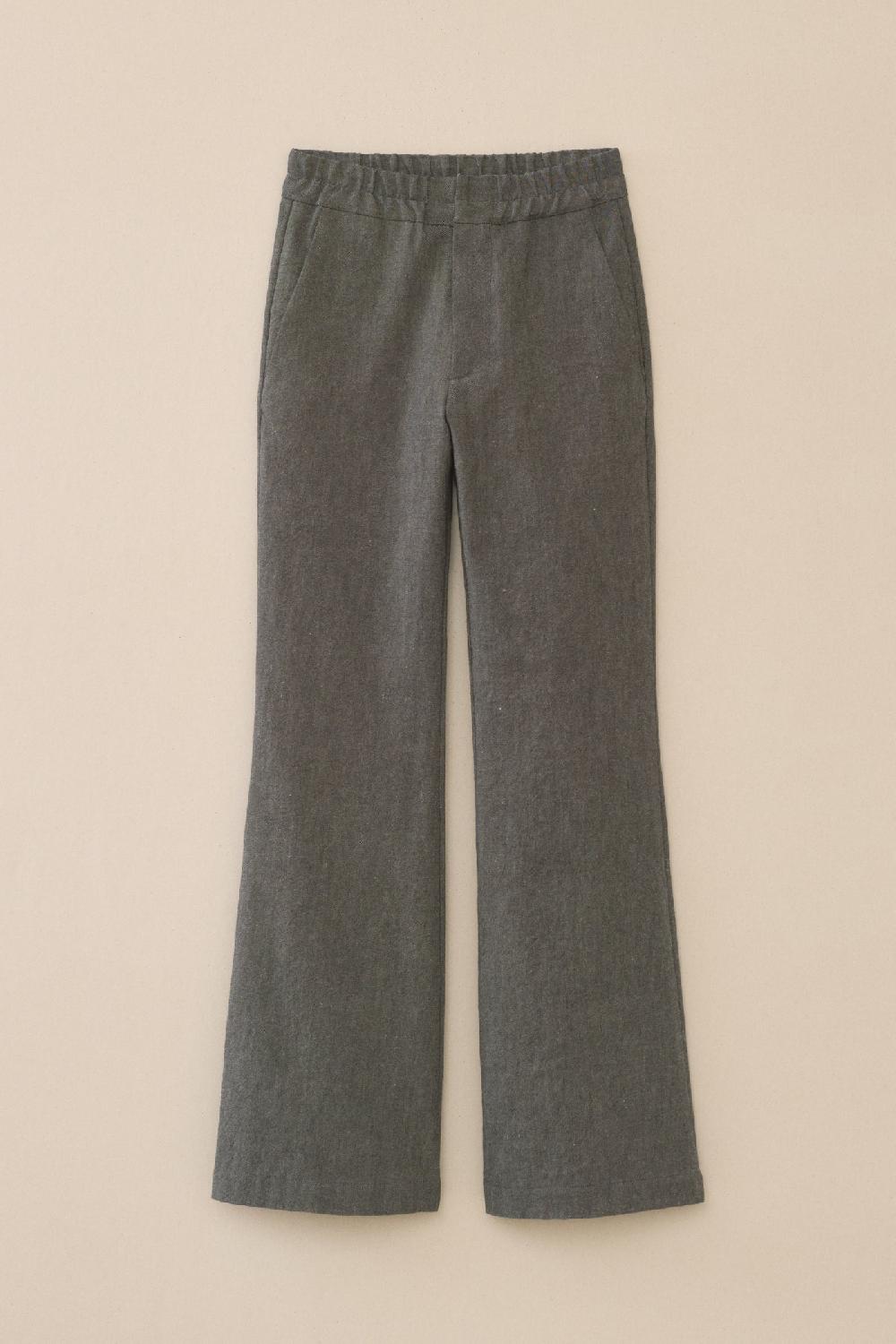 lauren manoogian FLARE PANTS INDIGO