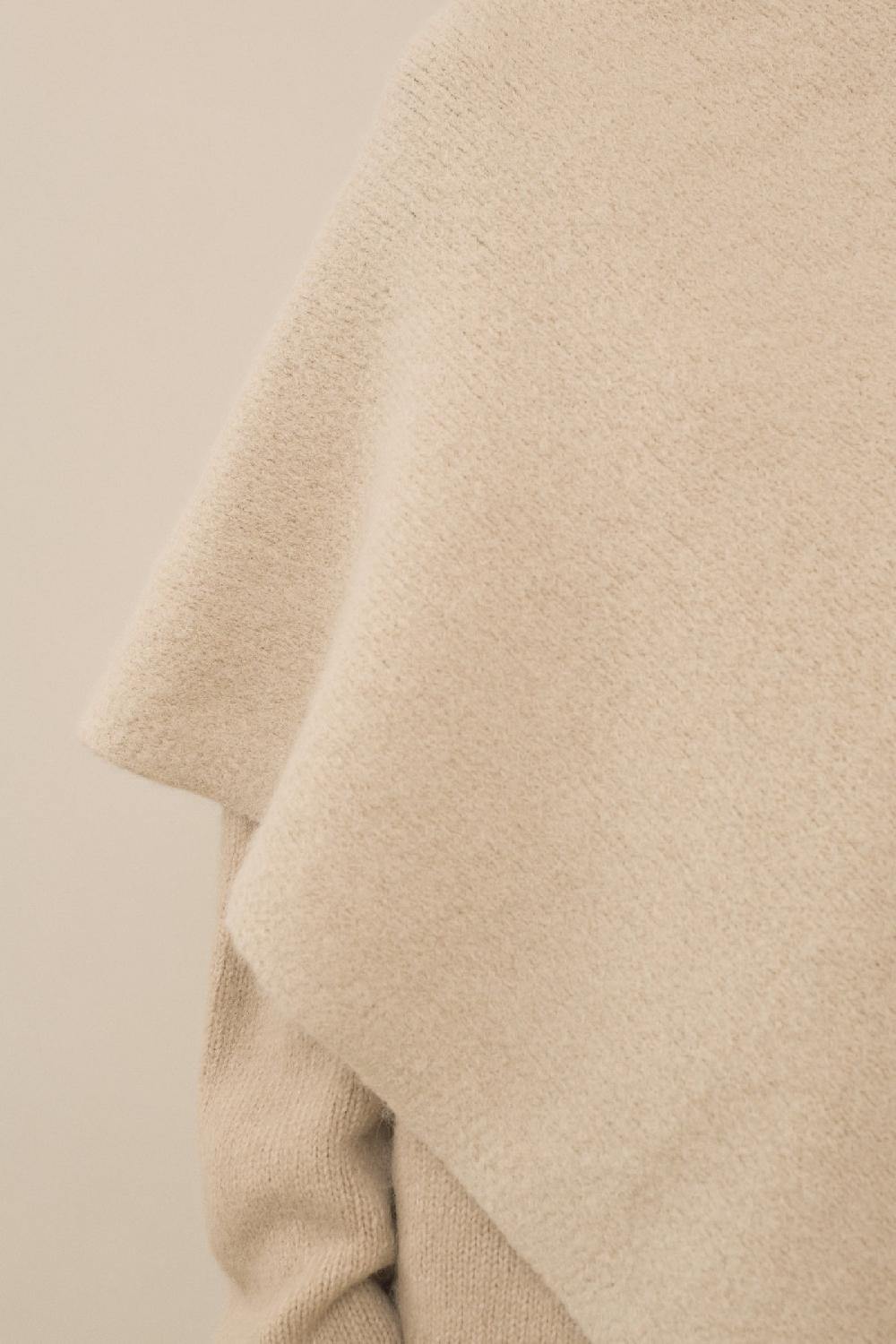 Lauren Manoogian FOLD PONCHO ANTIQUE MELANGE