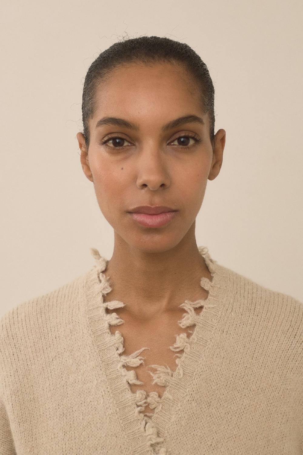 Lauren Manoogian FRAY CARDIGAN ANTIQUE