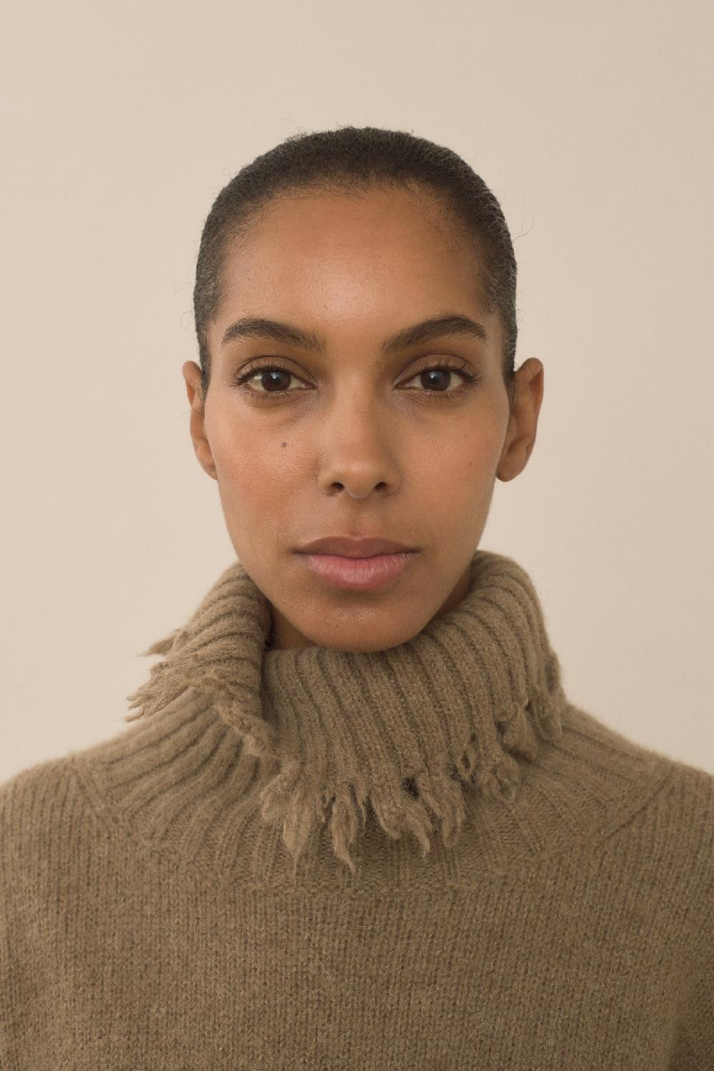 Lauren Manoogian FRAY TURTLENECK TOBACCO