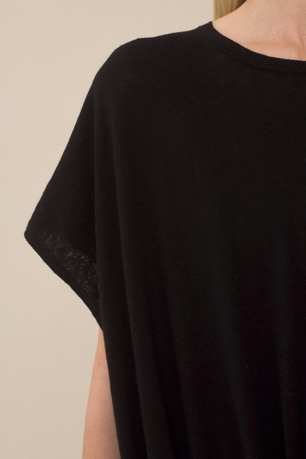 Lauren Manoogian GATHER DRESS BLACK