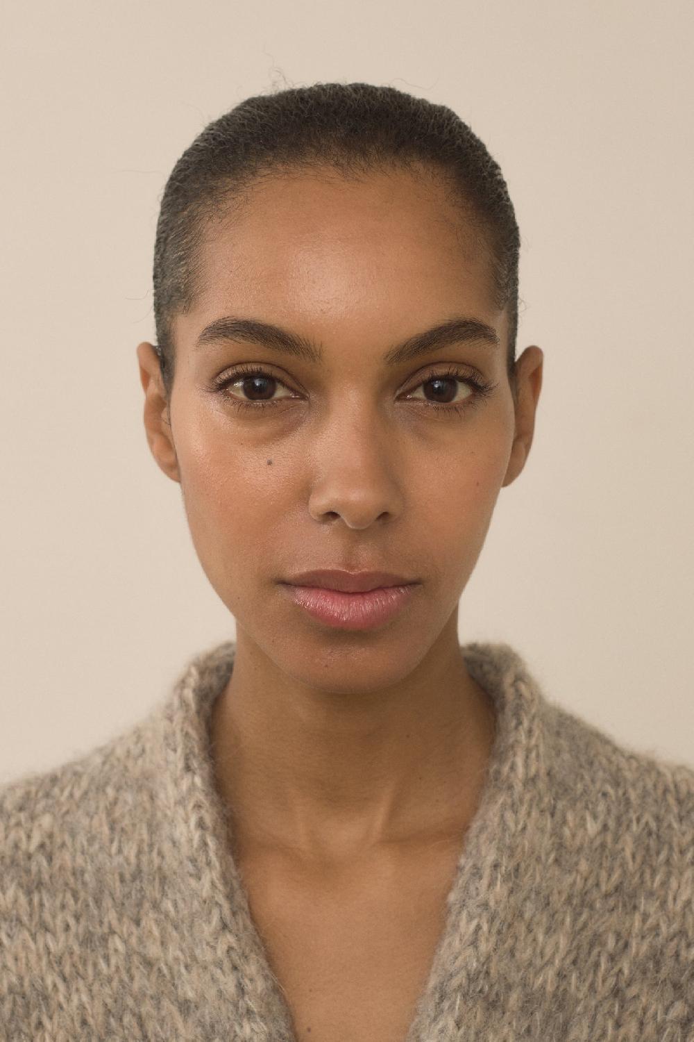 Lauren Manoogian HANDKNIT BIG CABLE PULLOVER MARL