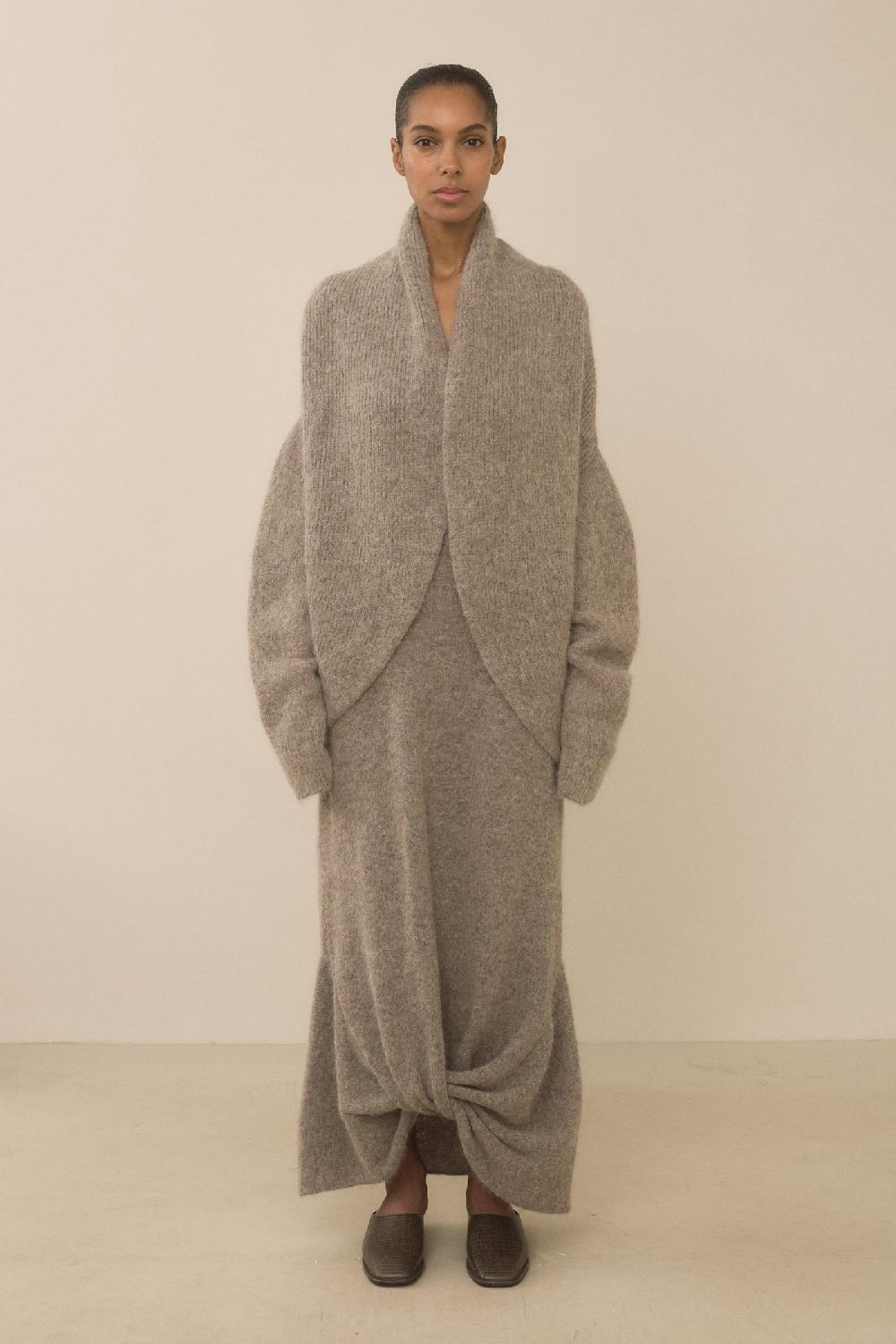 Lauren Manoogian KNOT CARDIGAN BURL