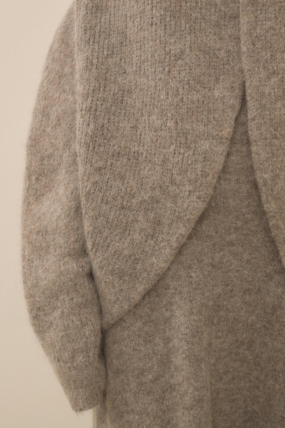 Lauren Manoogian KNOT CARDIGAN BURL