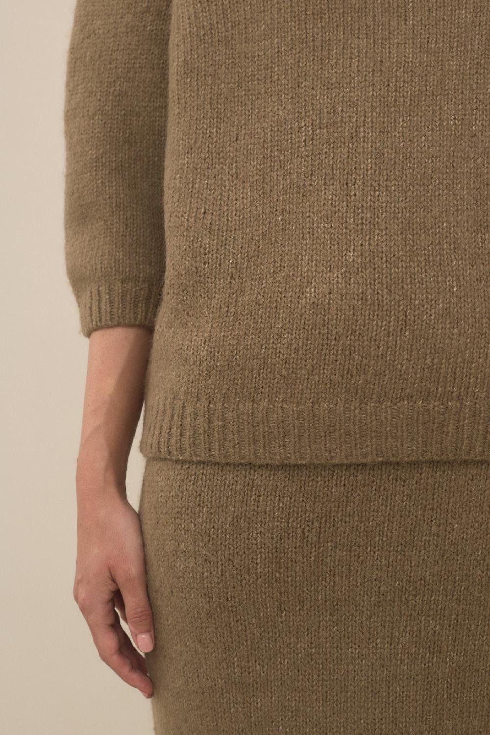 Lauren Manoogian LOFT BABY CREWNECK TOBACCO