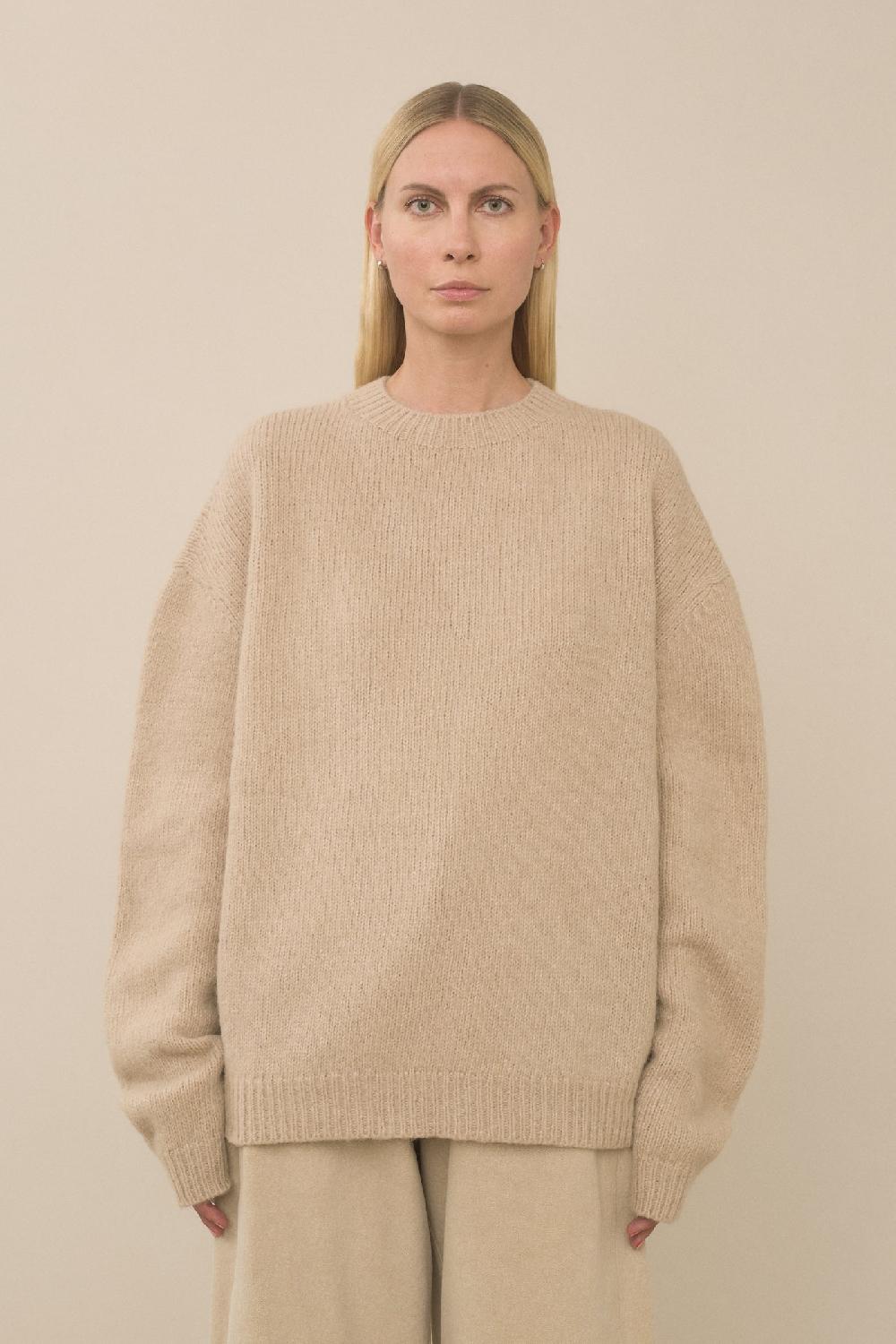 lauren manoogian LOFT CREWNECK ANTIQUE
