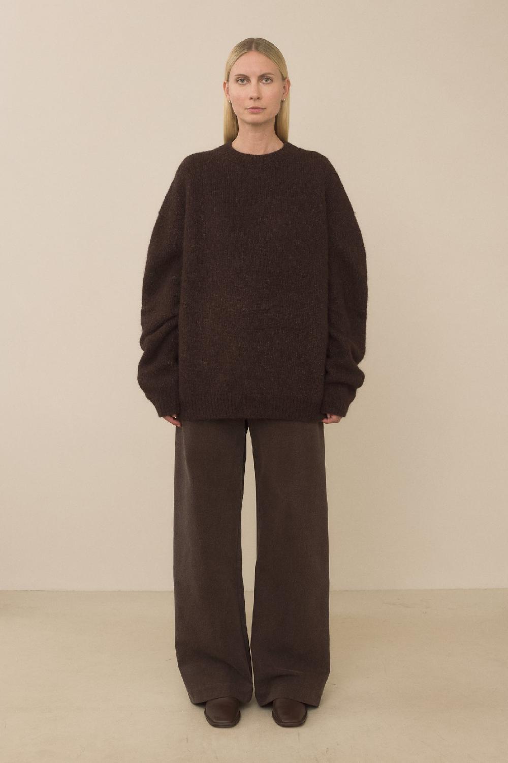 Lauren Manoogian LOFT CREWNECK SOIL