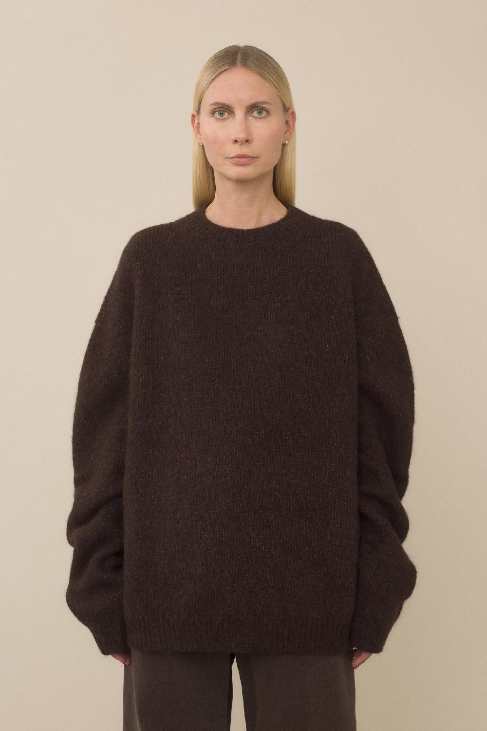 lauren manoogian LOFT CREWNECK SOIL