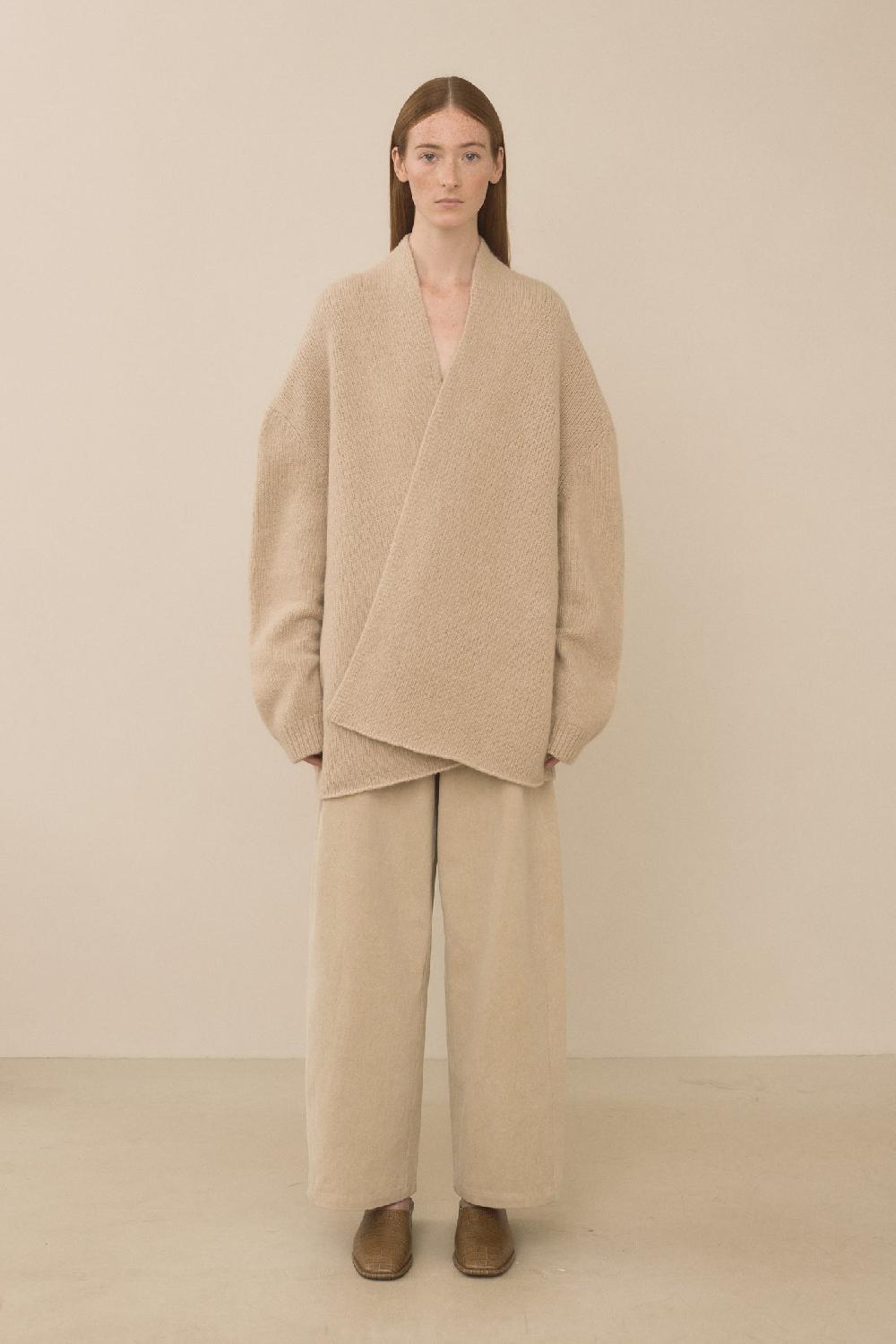 Lauren Manoogian LOFT SHAWL CARDIGAN ANTIQUE