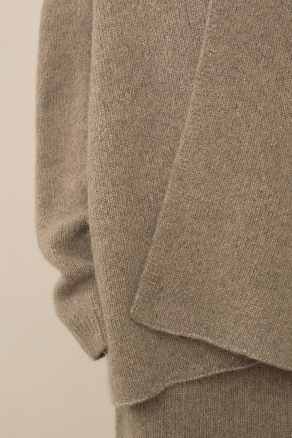 Lauren Manoogian LOFT SHAWL CARDIGAN ASH