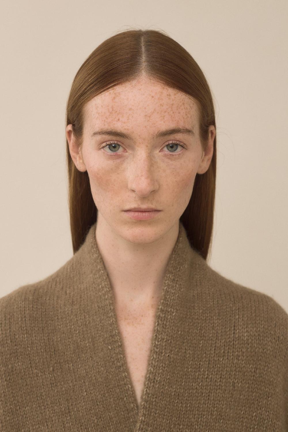 Lauren Manoogian LOFT SHAWL CARDIGAN TOBACCO