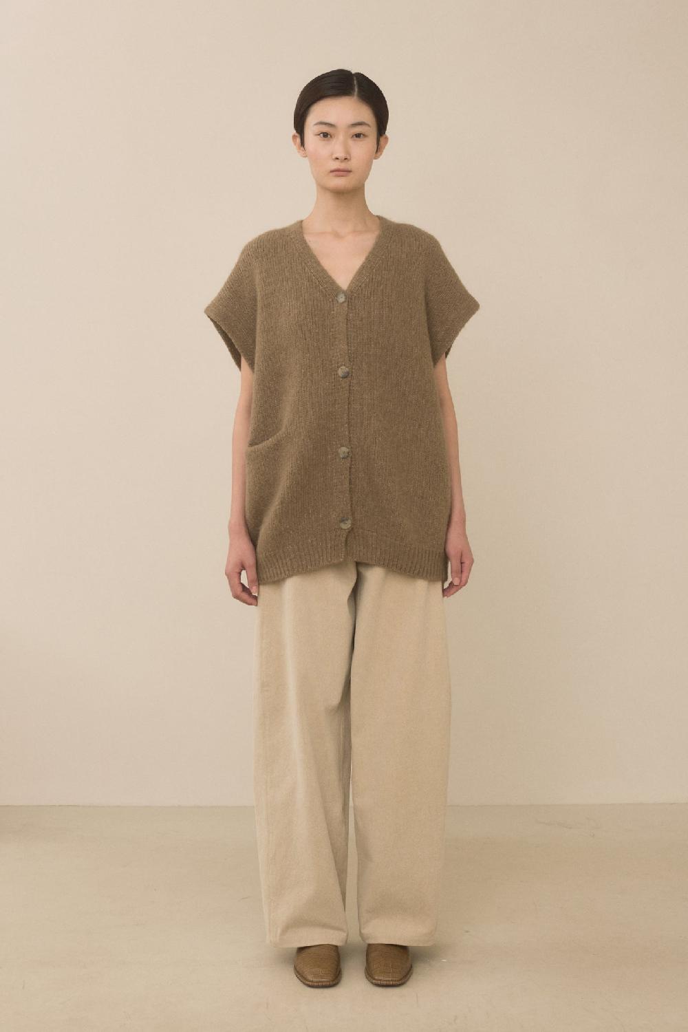 Lauren Manoogian LOFT VEST TOBACCO