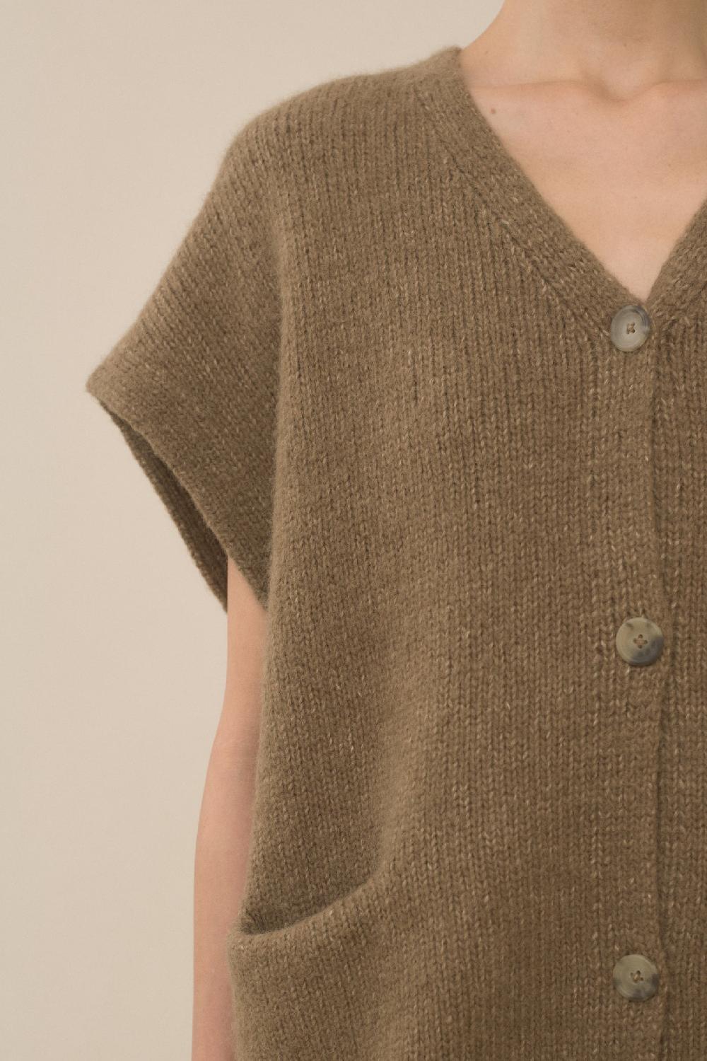 Lauren Manoogian LOFT VEST TOBACCO