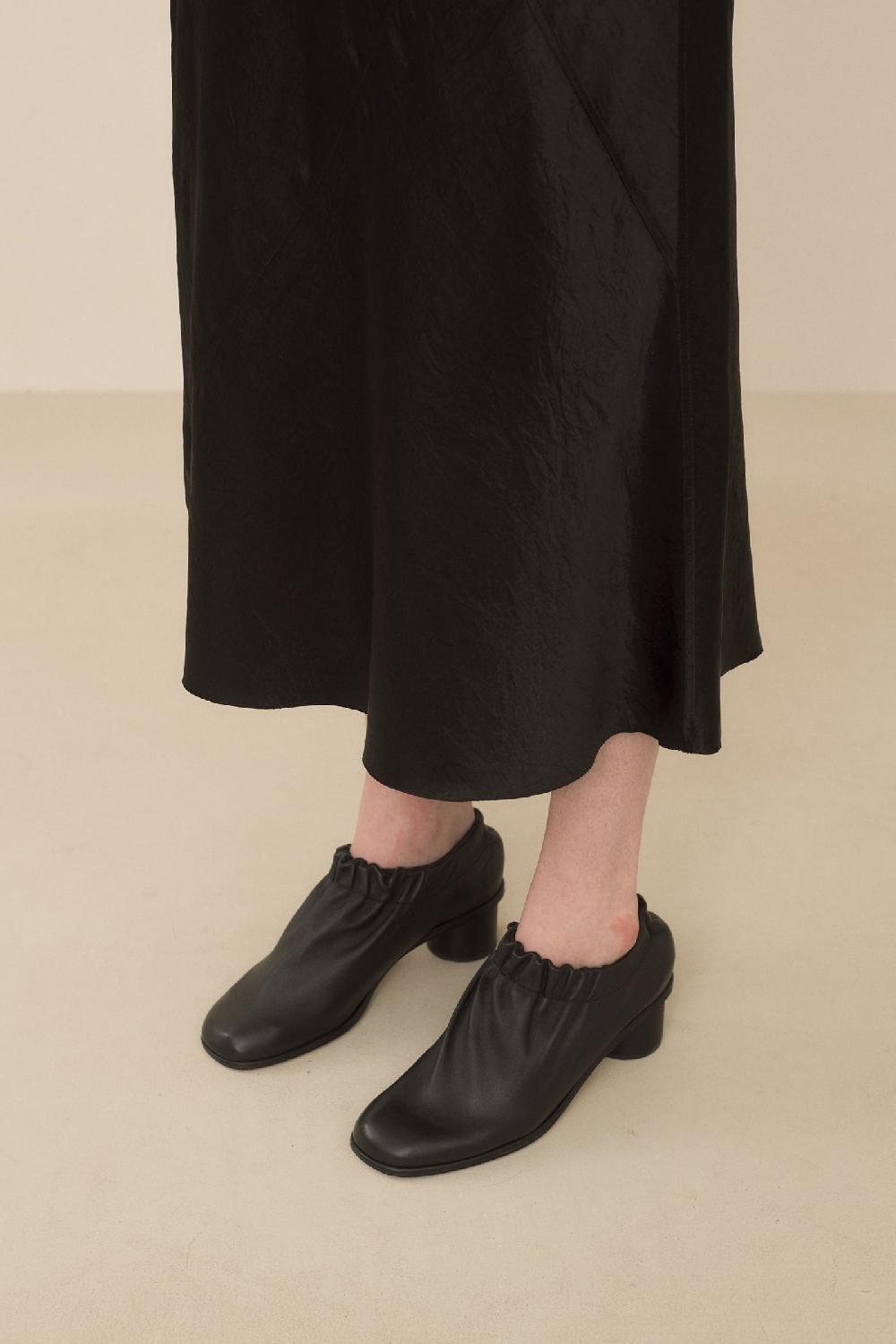 Lauren Manoogian LUSTER BIAS SKIRT BLACK