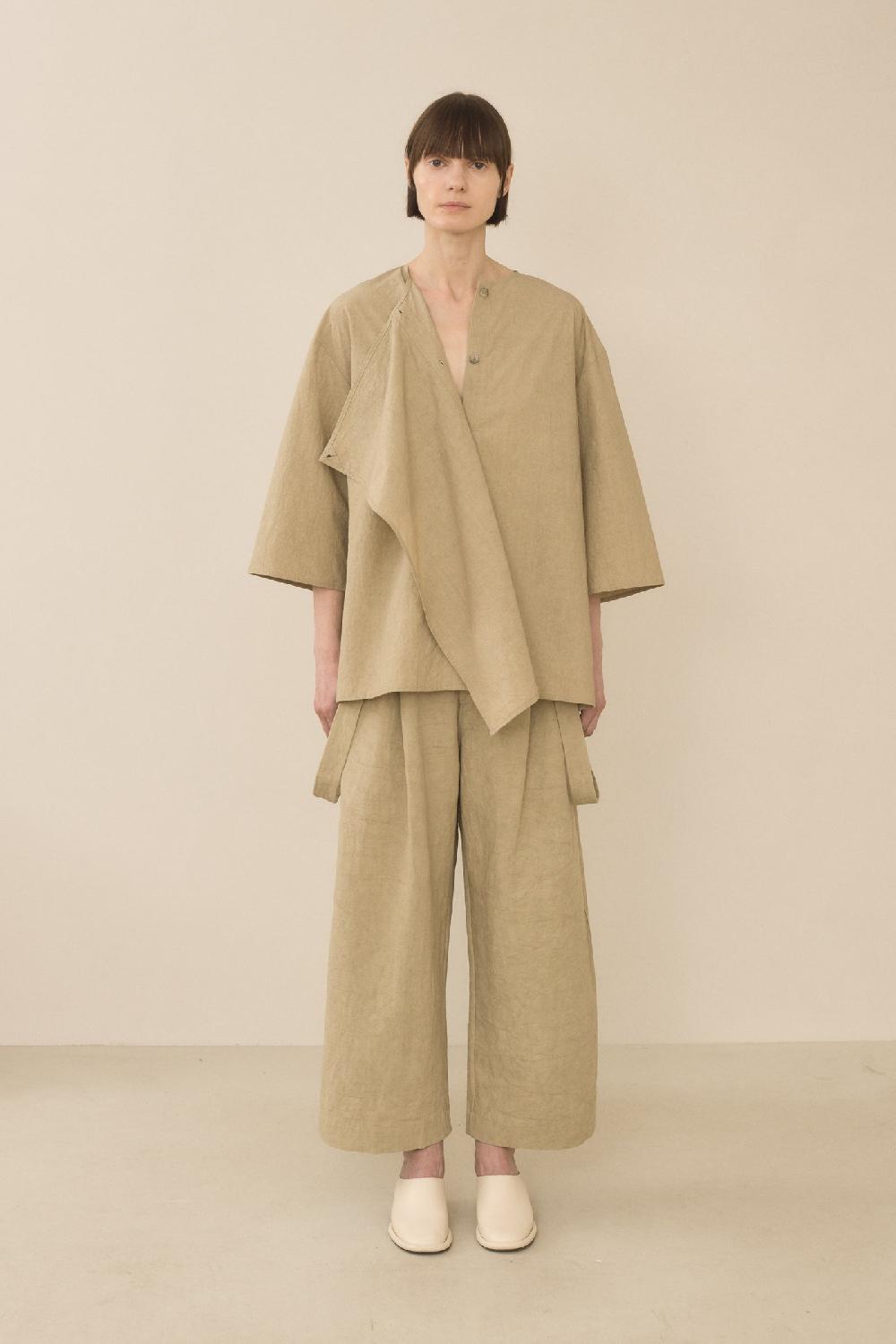 Lauren Manoogian PANEL SHIRT DRAB
