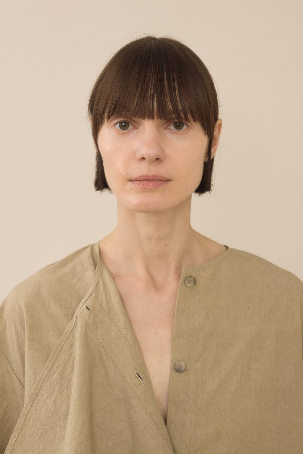Lauren Manoogian PANEL SHIRT DRAB
