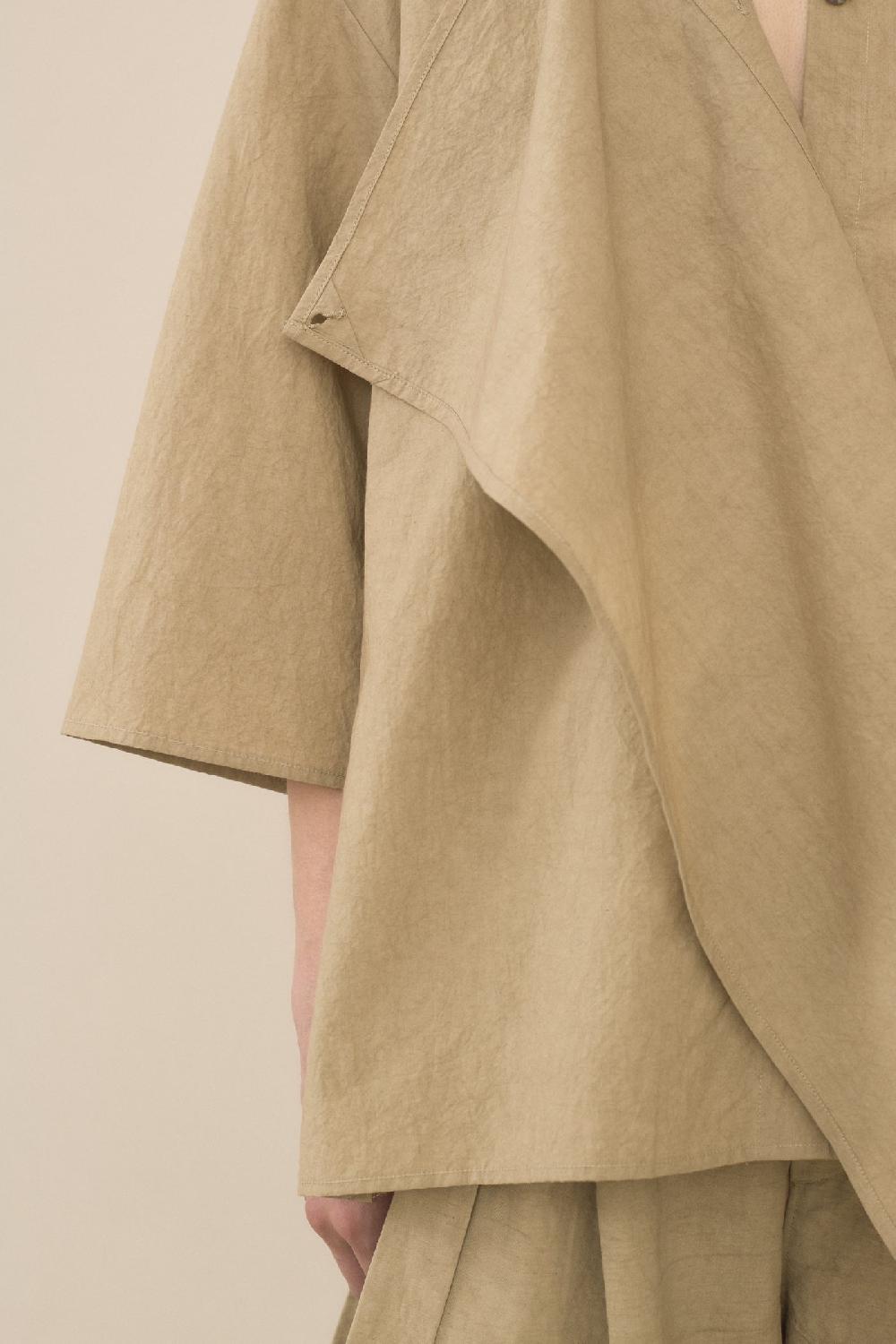 Lauren Manoogian PANEL SHIRT DRAB