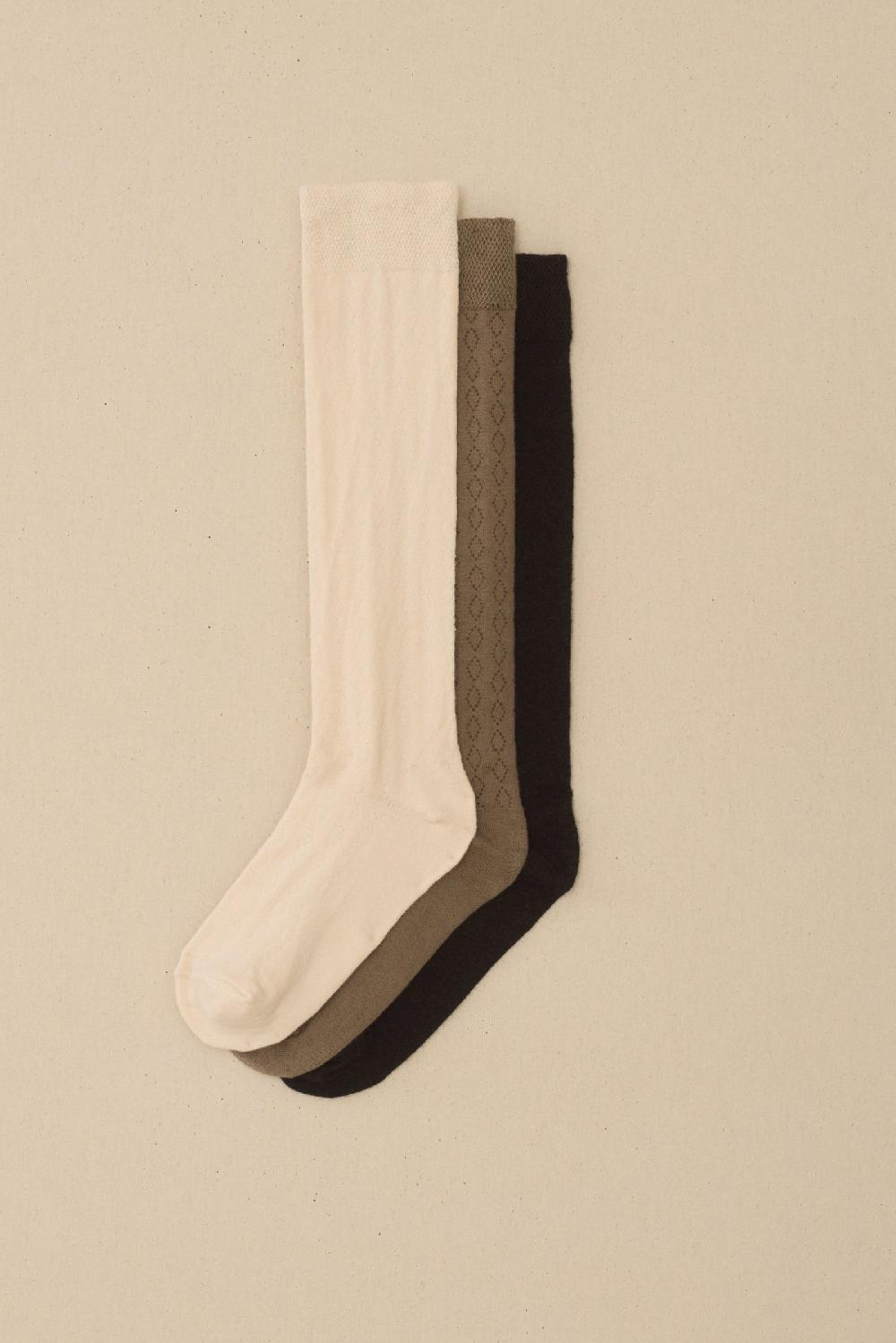 lauren manoogian POINTELLE SOCKS MIX