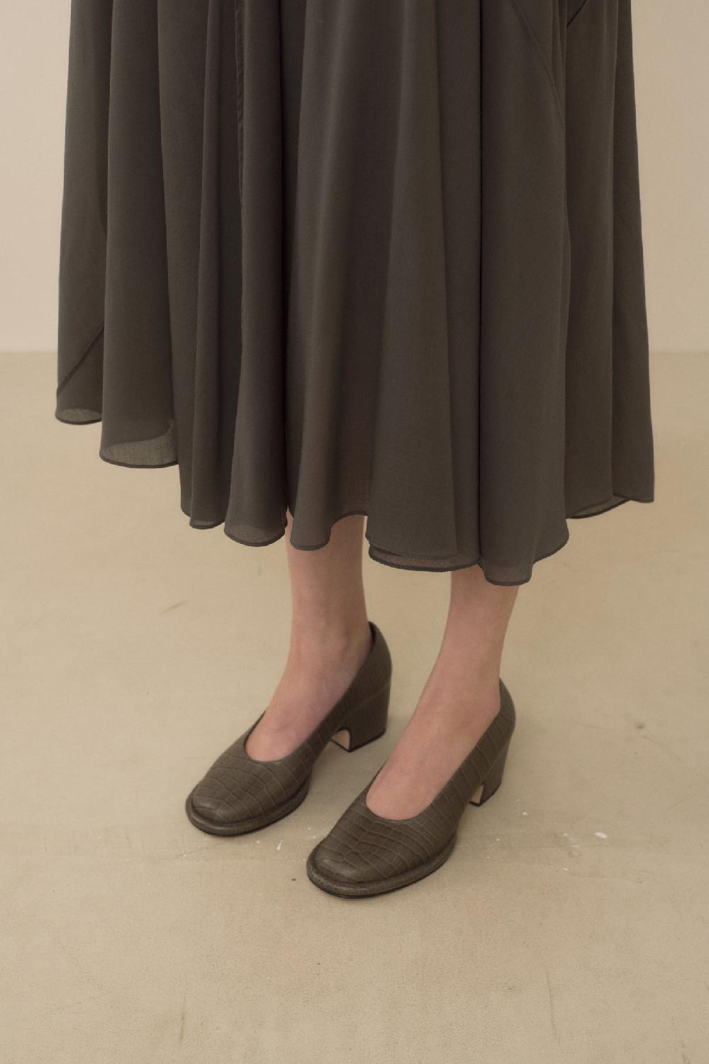 Lauren Manoogian POJAGI DRESS GUNMETAL