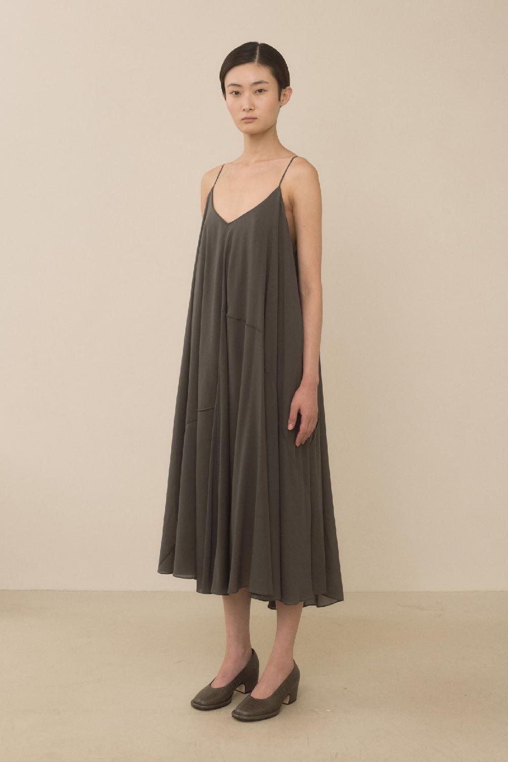 Lauren Manoogian POJAGI DRESS GUNMETAL