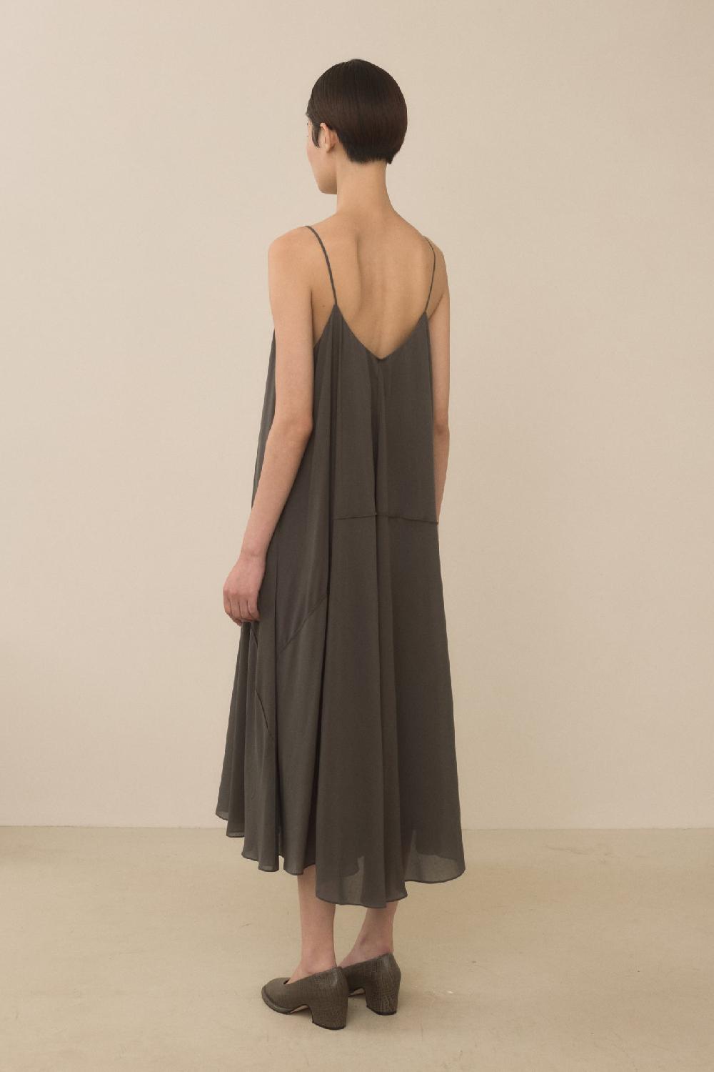 Lauren Manoogian POJAGI DRESS GUNMETAL