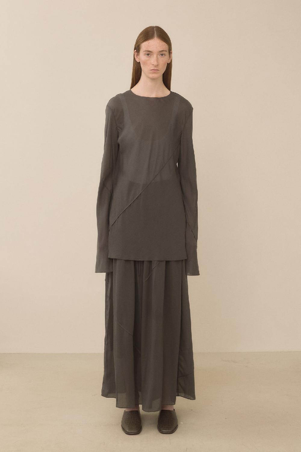 Lauren Manoogian POJAGI PANTS GUNMETAL