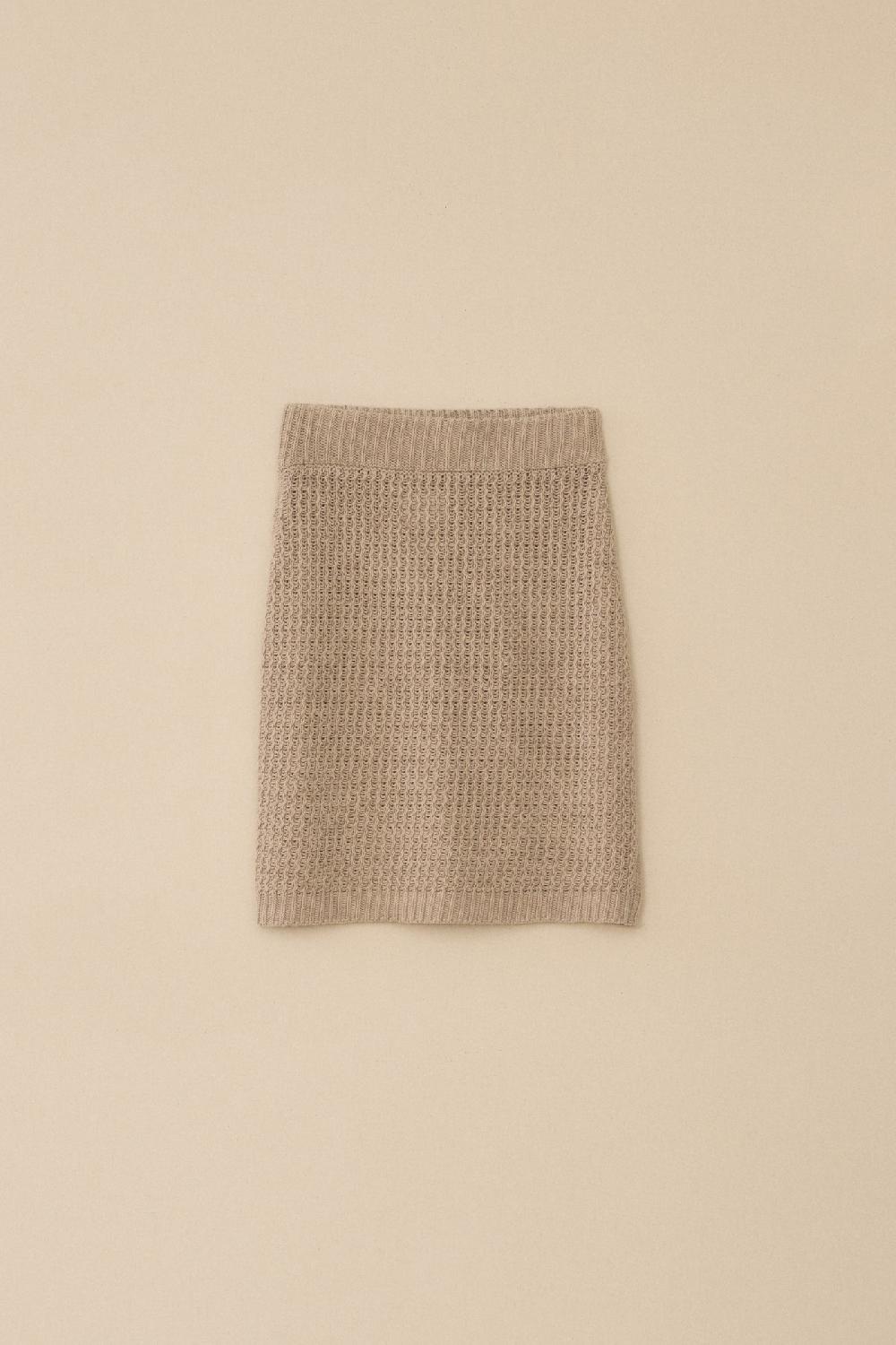 lauren manoogian RACK MINI SKIRT SISAL