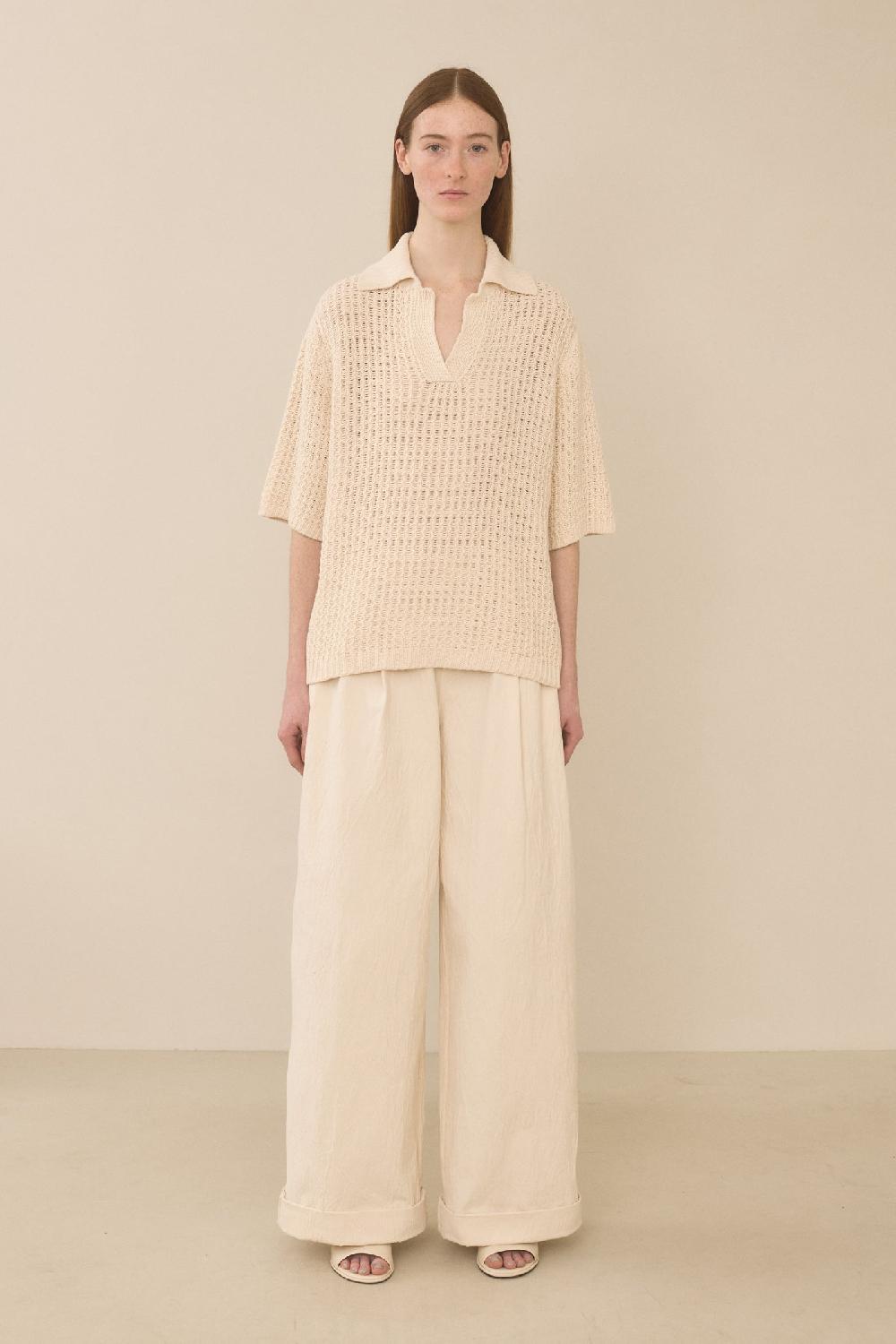 Lauren Manoogian RACK POLO IVORY