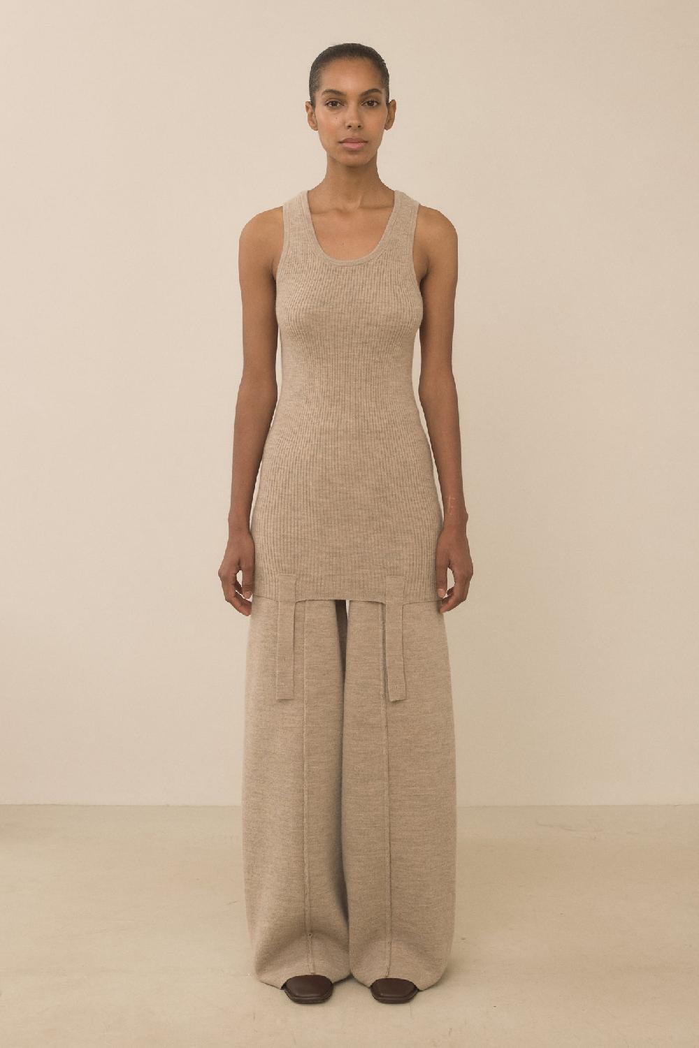 Lauren Manoogian RIB GARTER TANK OAK