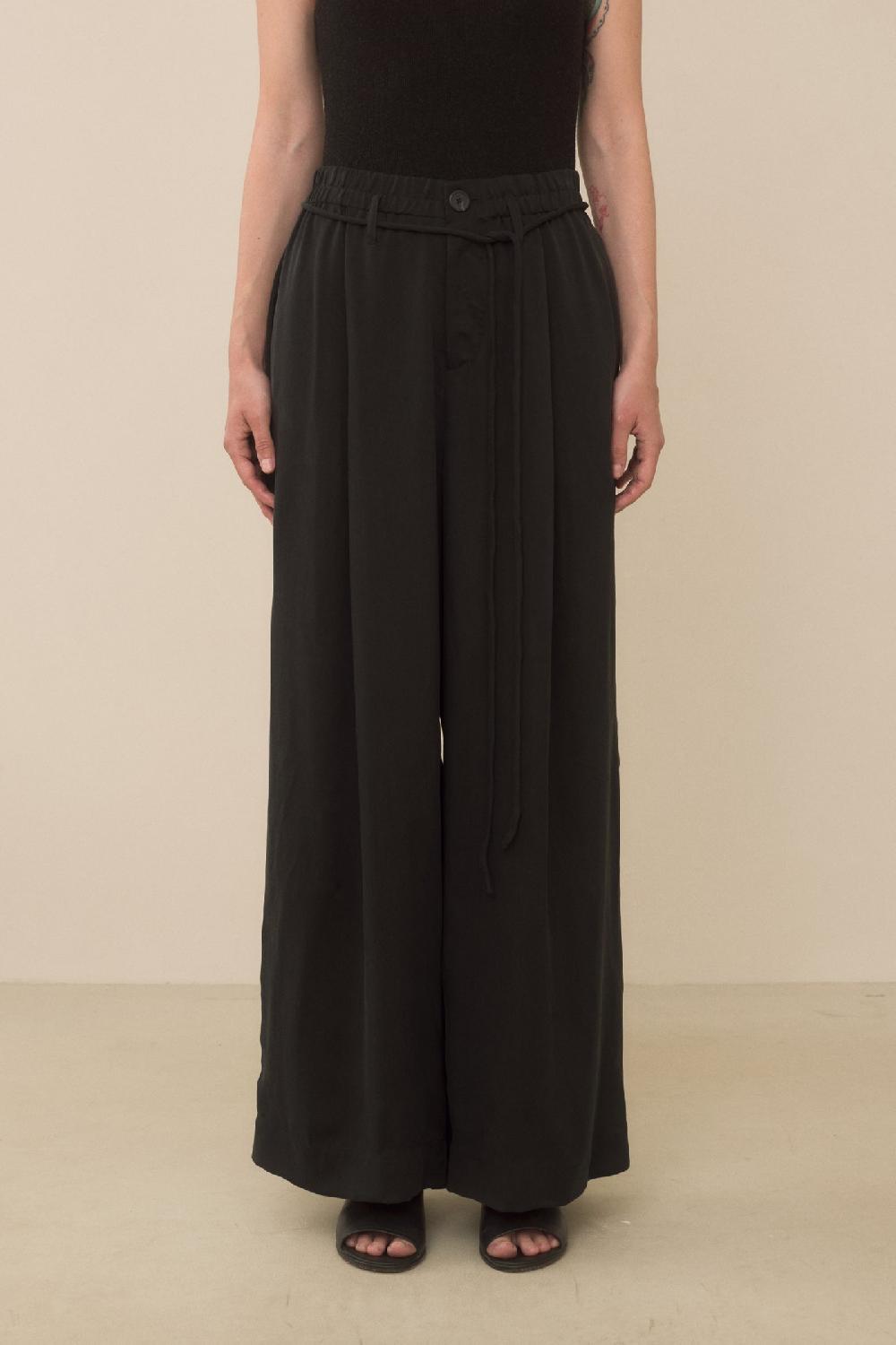 Lauren Manoogian SANDED TROUSER BLACK