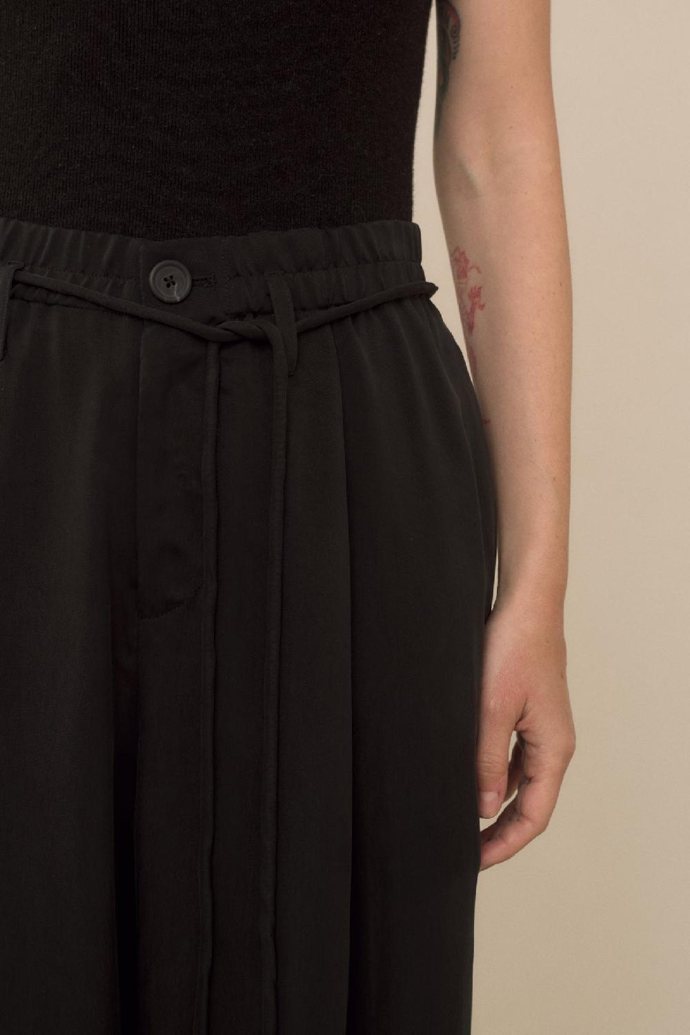 Lauren Manoogian SANDED TROUSER BLACK