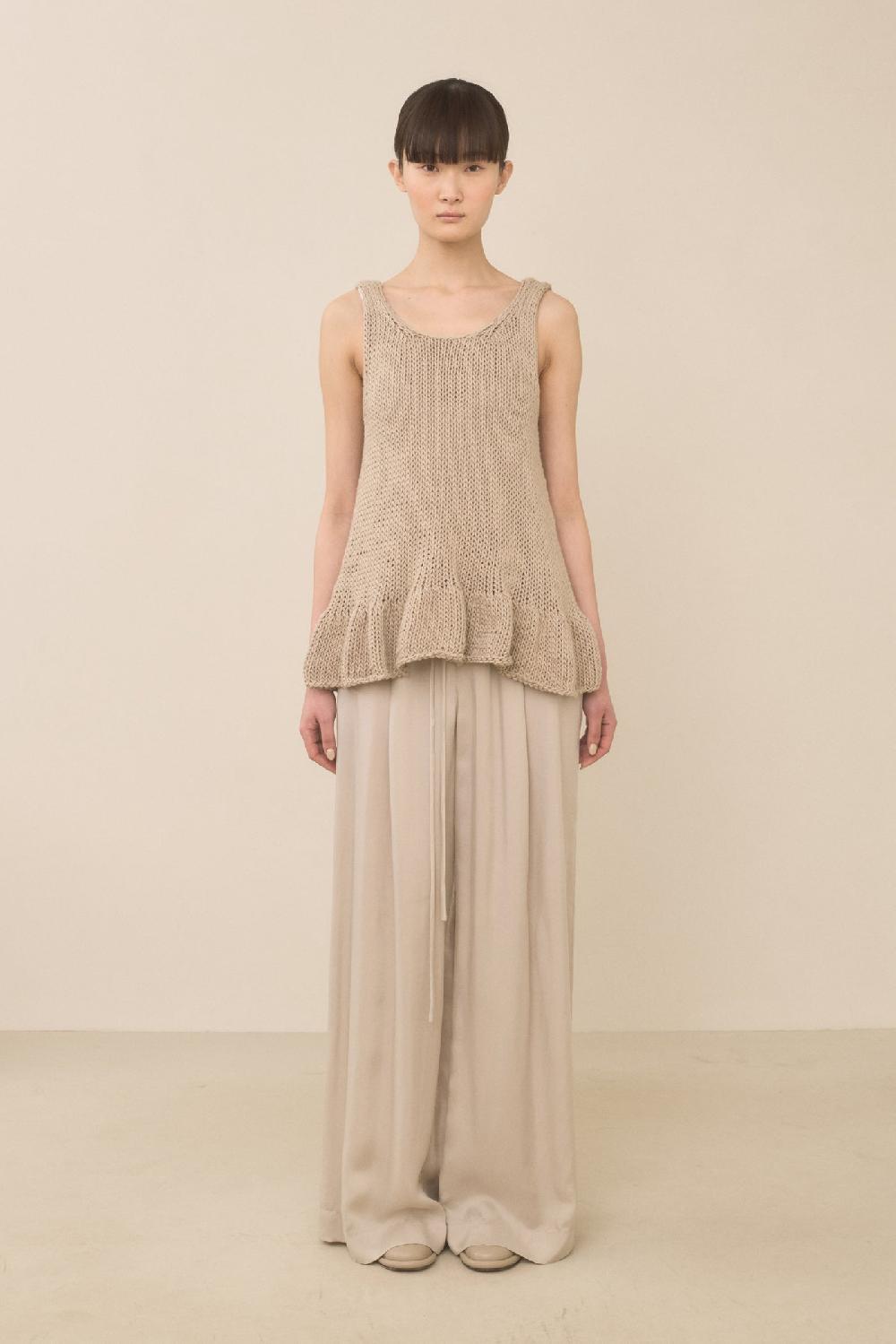 Lauren Manoogian SANDED TROUSER SISAL