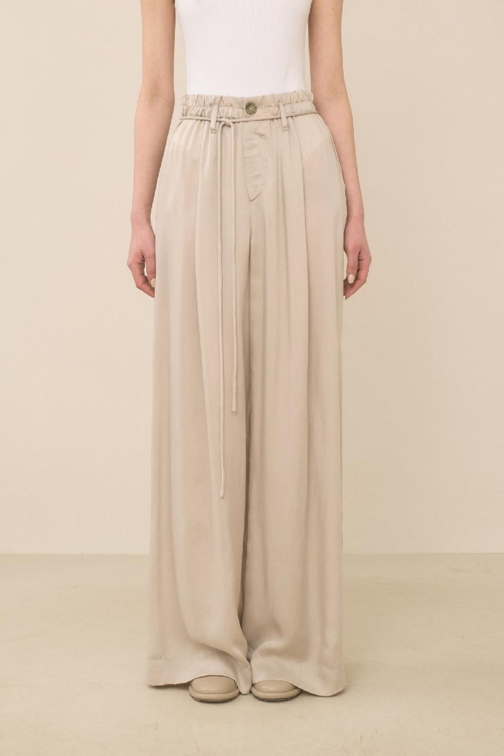 Lauren Manoogian SANDED TROUSER SISAL